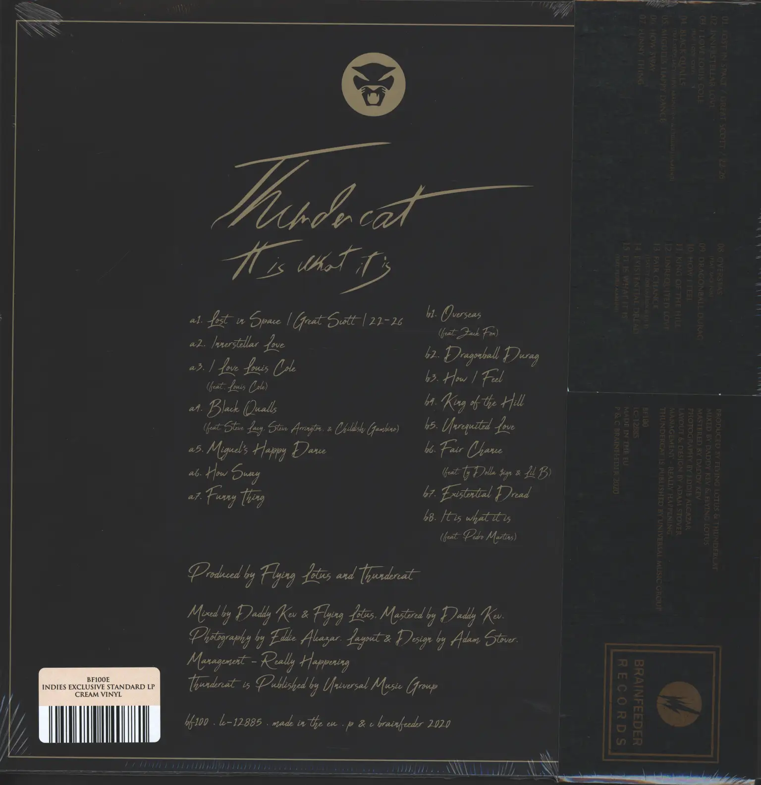 Thundercat: It Is What It Is, LP (Vinyl)