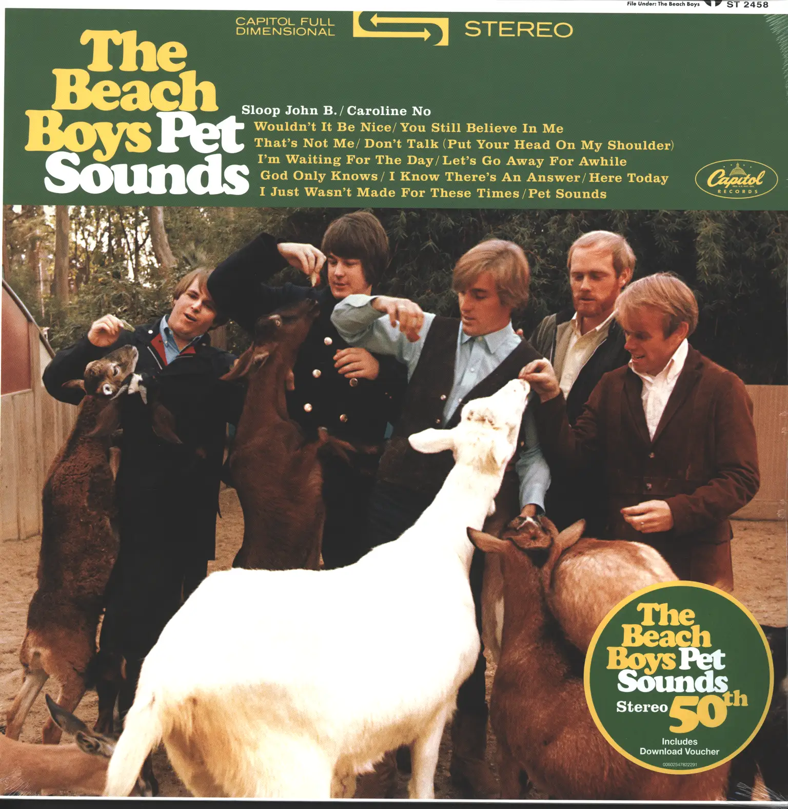 The Beach Boys: Pet Sounds, LP (Vinyl)
