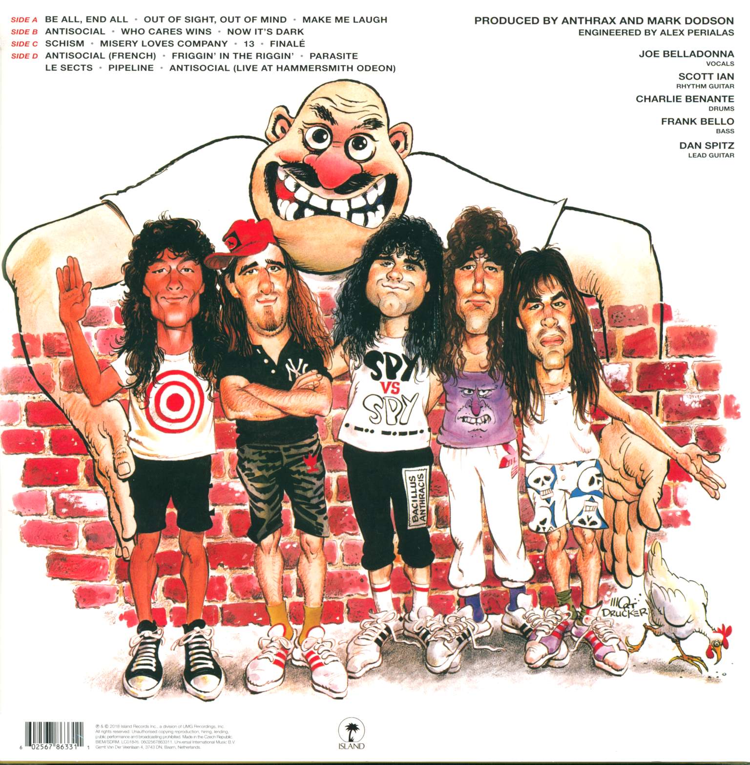 Anthrax: State Of Euphoria, 2×LP (Vinyl)