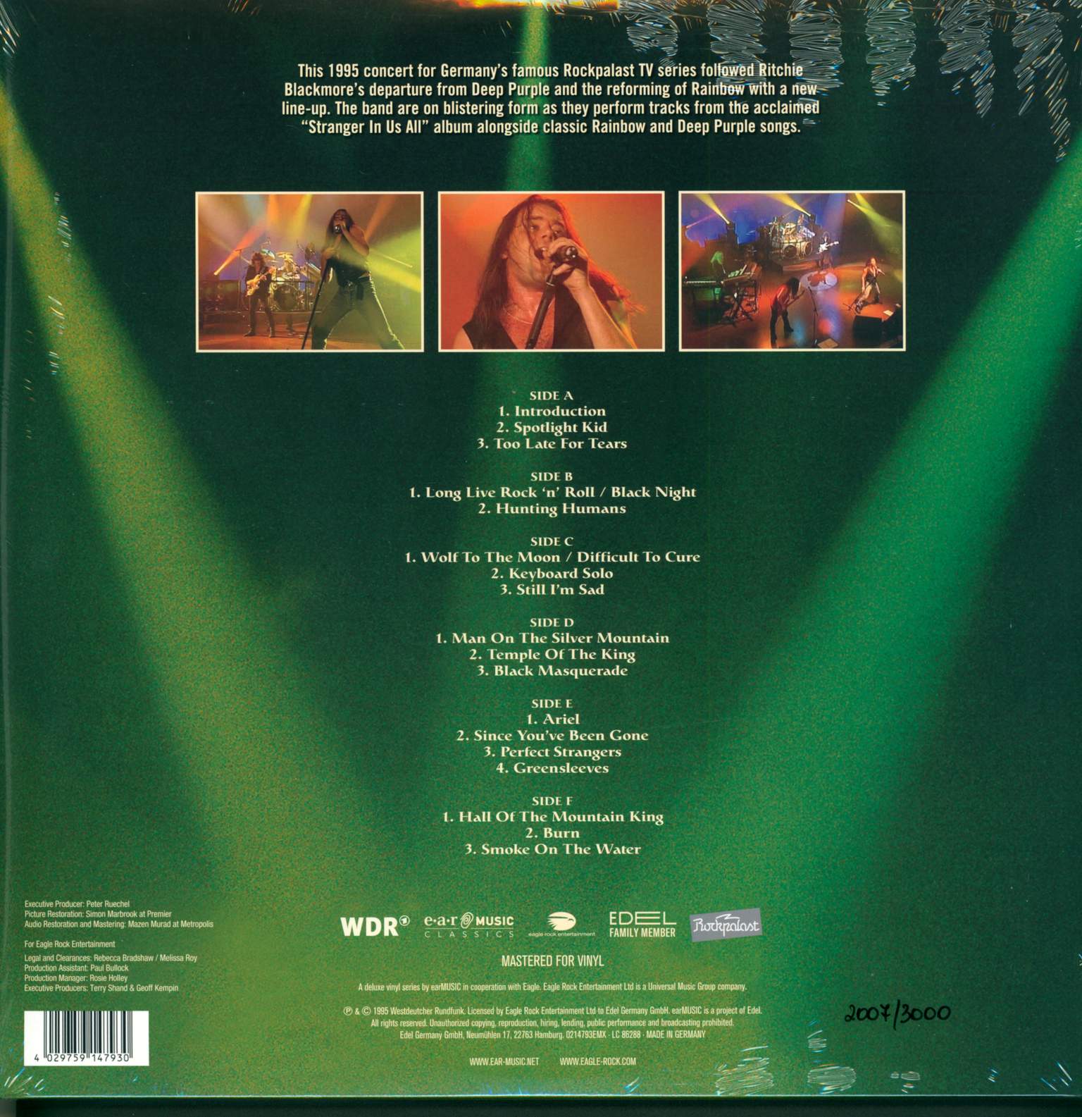 Rainbow: Black Masquerade, 3×LP (Vinyl)