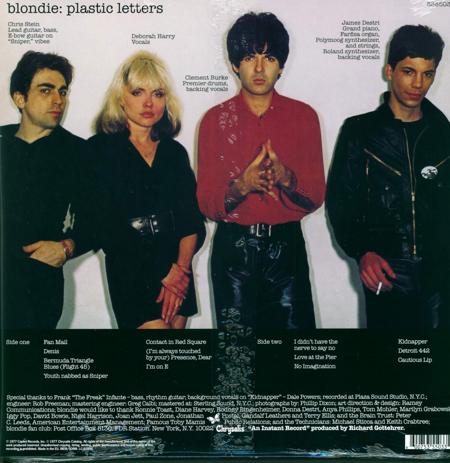 Blondie: Plastic Letters, LP (Vinyl)