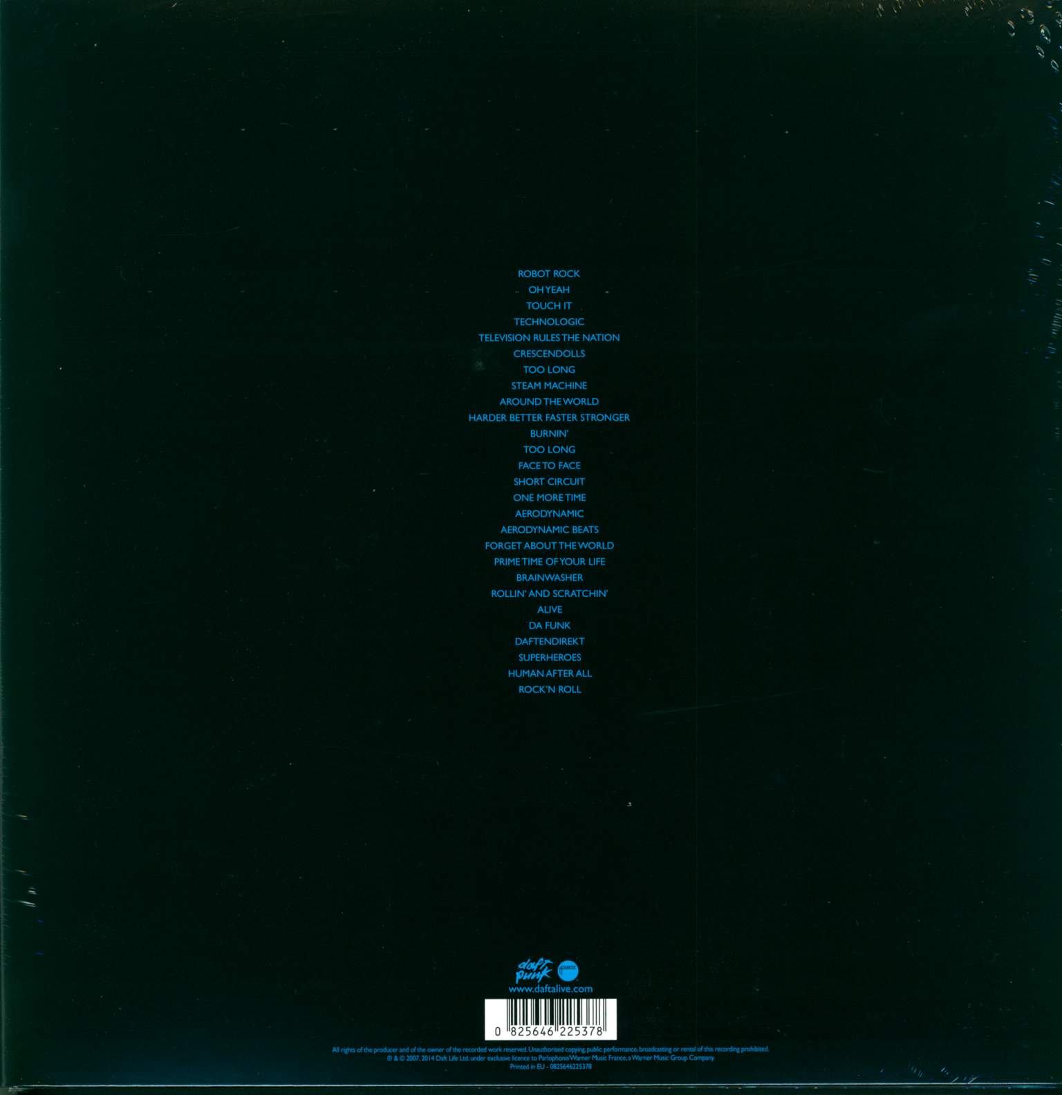 Daft Punk: Alive 2007, 2×LP (Vinyl)