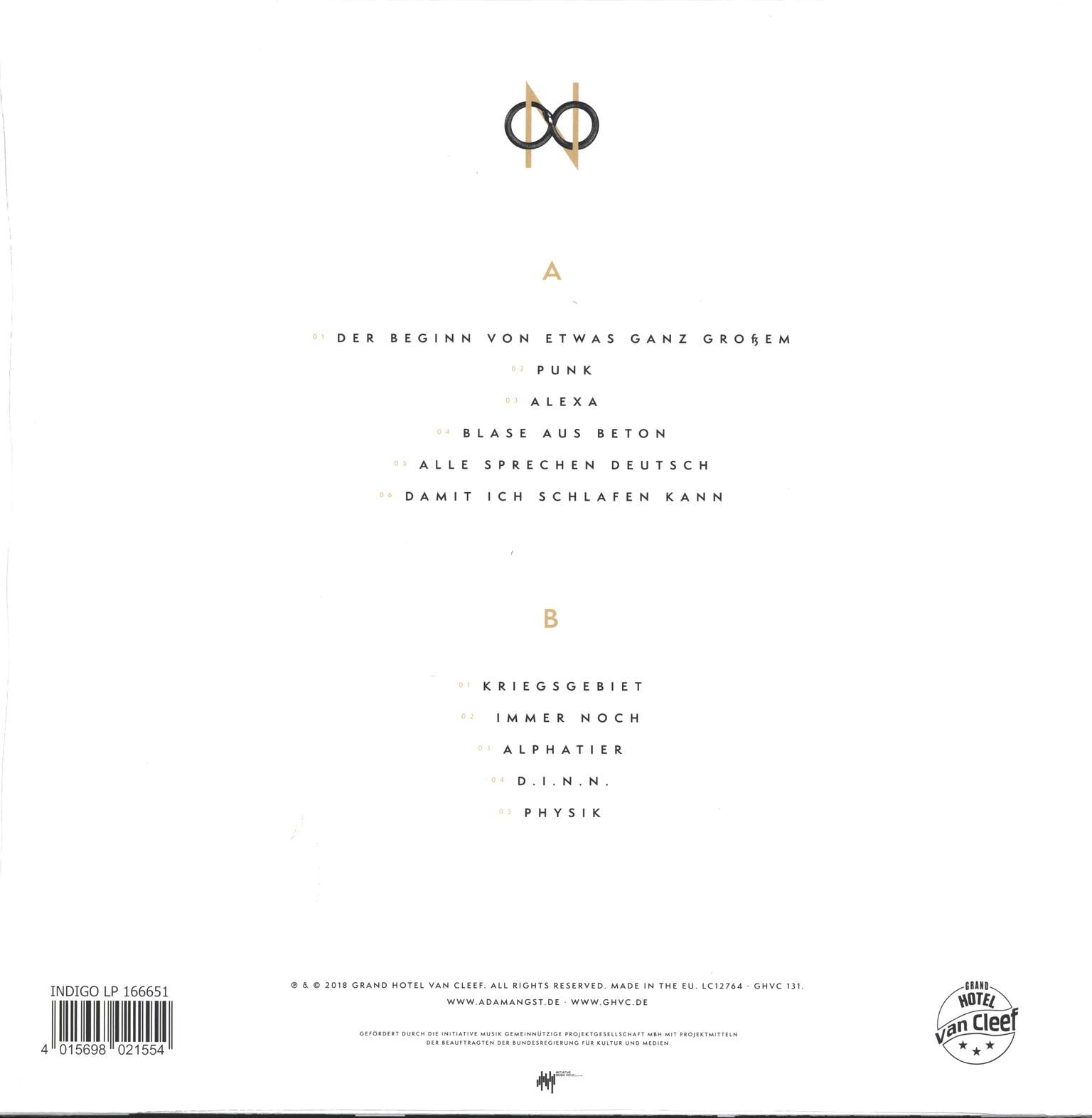 Adam Angst: Neintology, LP (Vinyl)