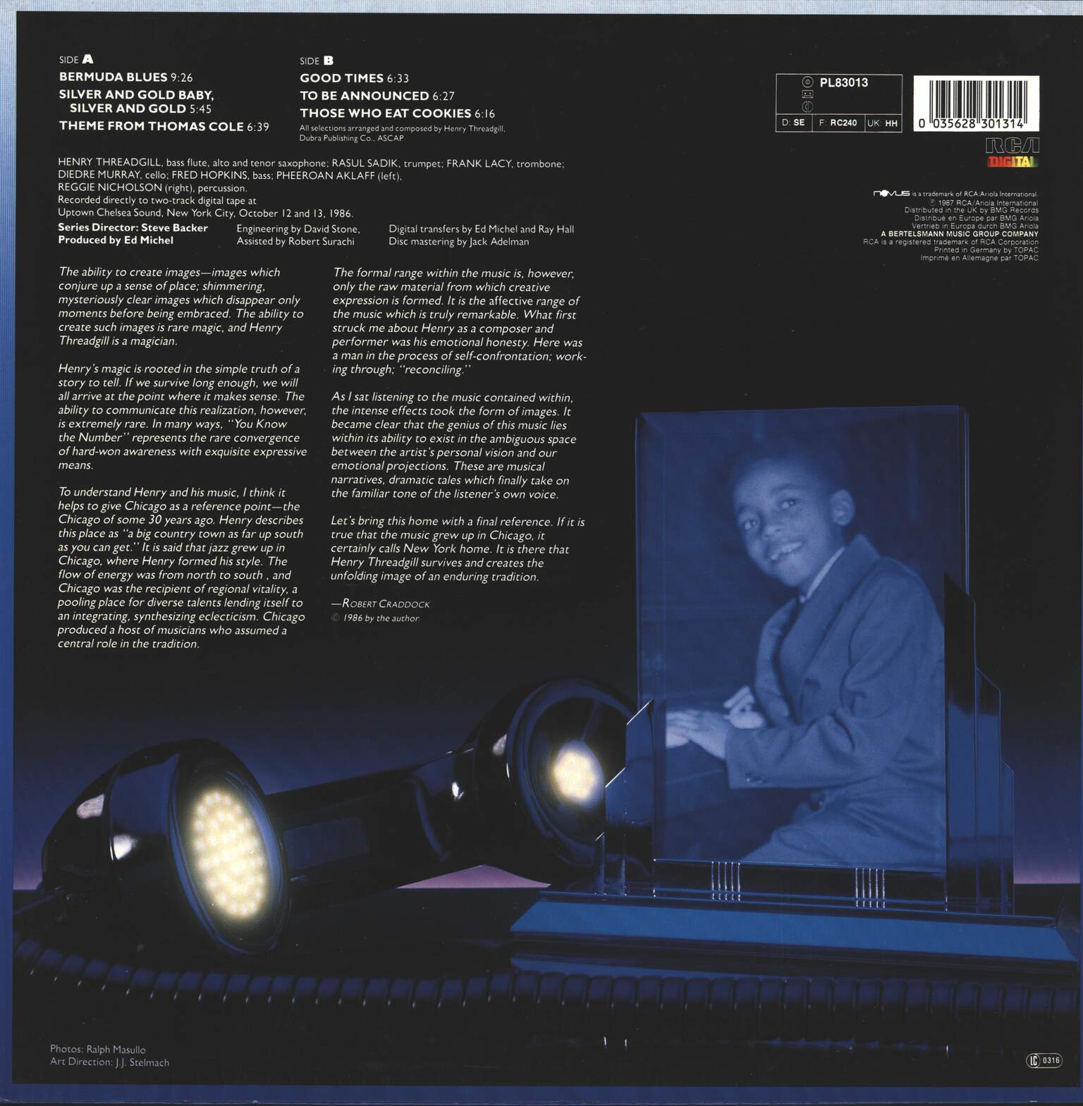 Henry Threadgill Sextett: You Know The Number, LP (Vinyl)