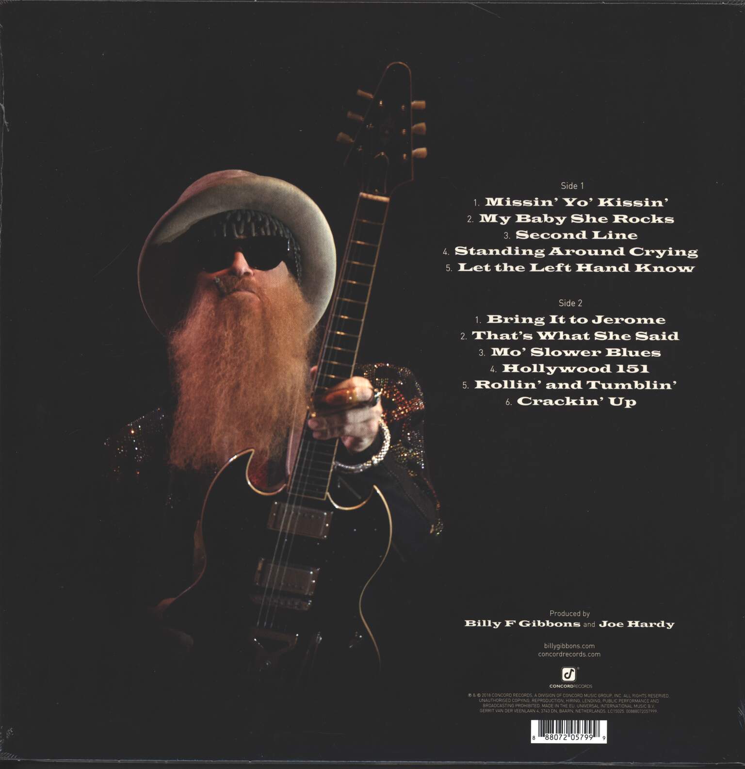 Billy Gibbons: The Big Bad Blues, LP (Vinyl)