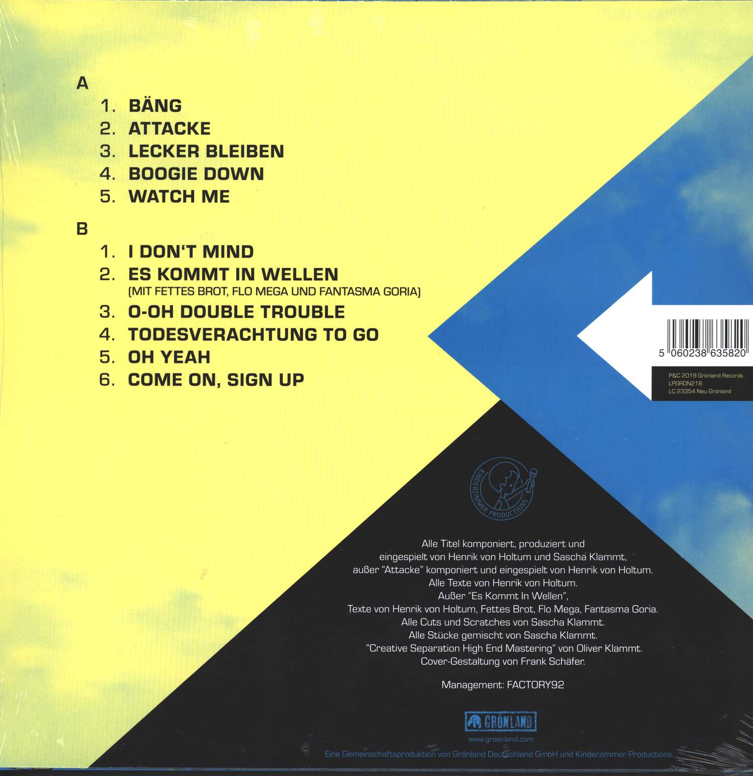 Kinderzimmer Productions: Todesverachtung To Go, LP (Vinyl)