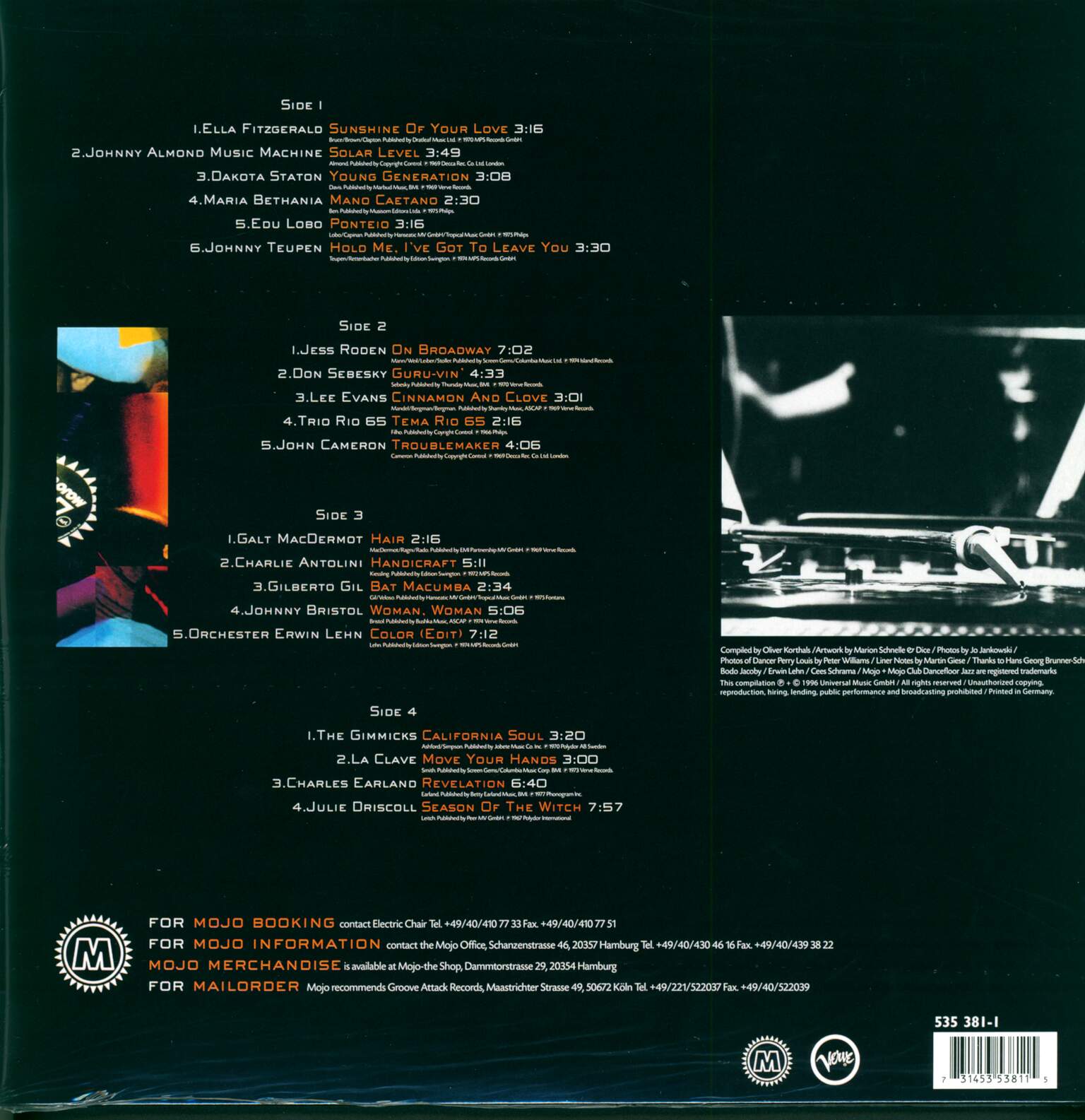 Various: Mojo Club Presents Dancefloor Jazz Volume Five (Sunshine Of Your Love), 2×LP (Vinyl)