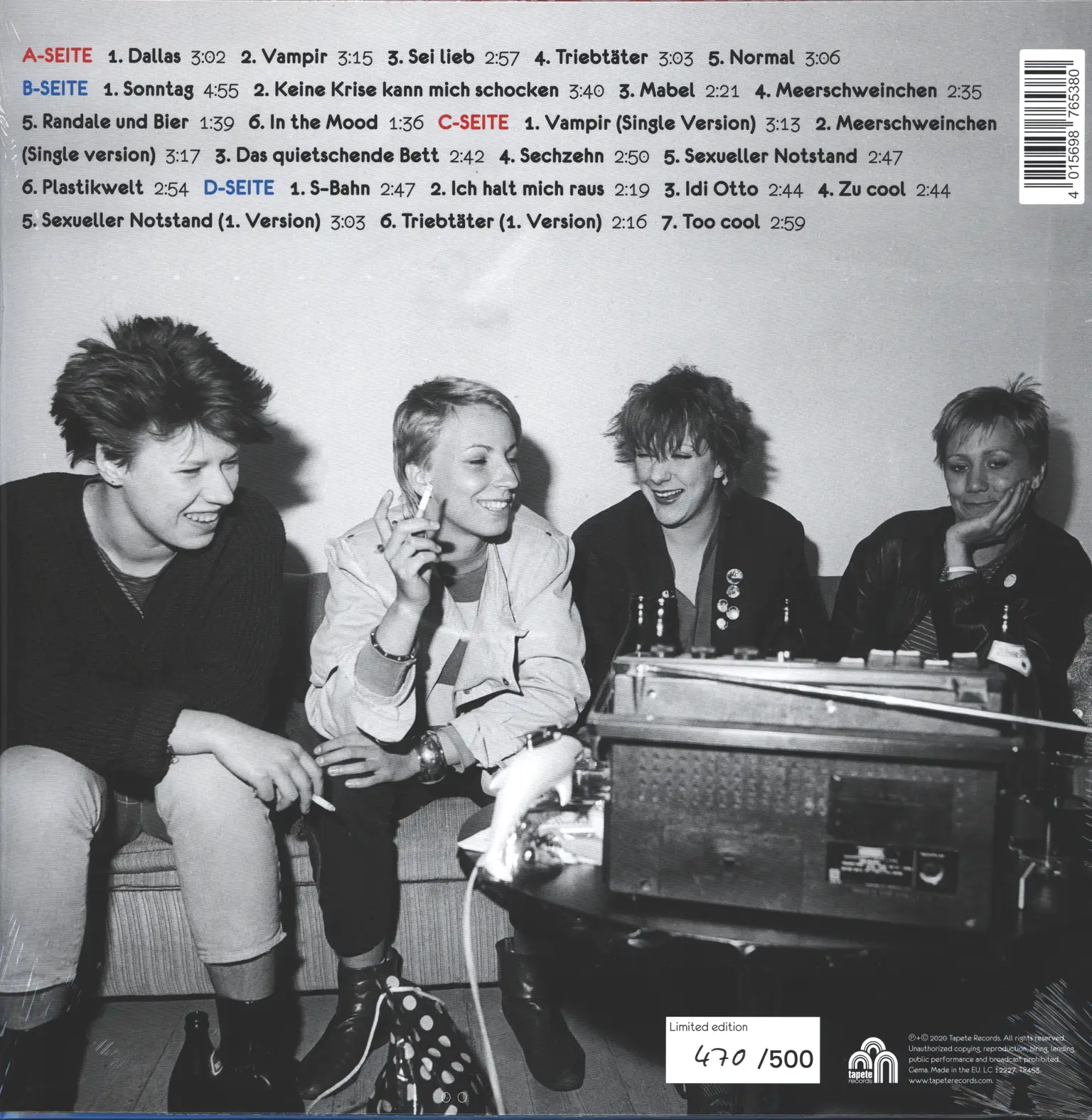 Östro 430: Keine Krise Kann Mich Schocken (Die Kompletten Studioaufnahmen 1981 - 1983), 2×LP (Vinyl)