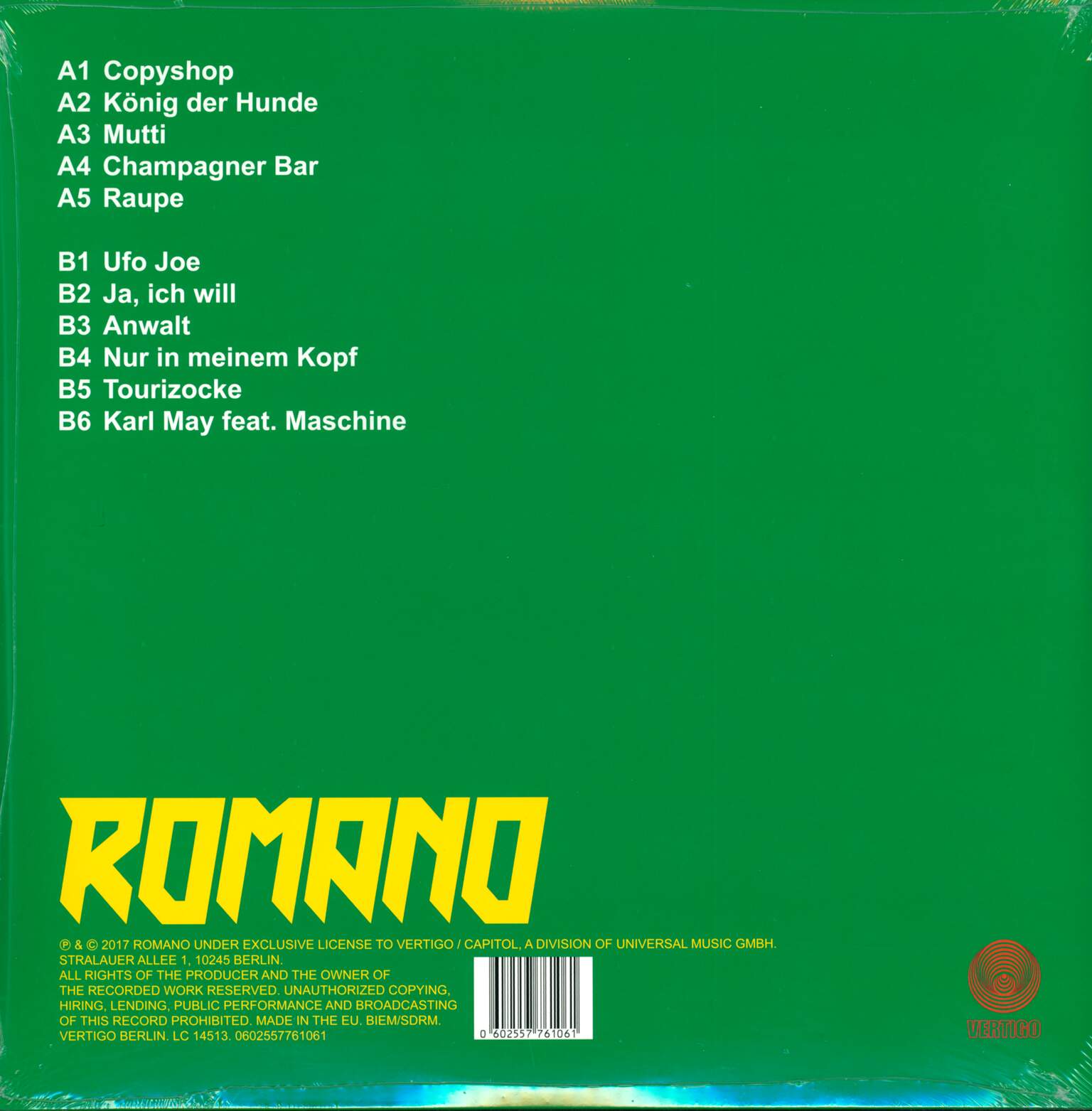 Romano: Copyshop, LP (Vinyl)