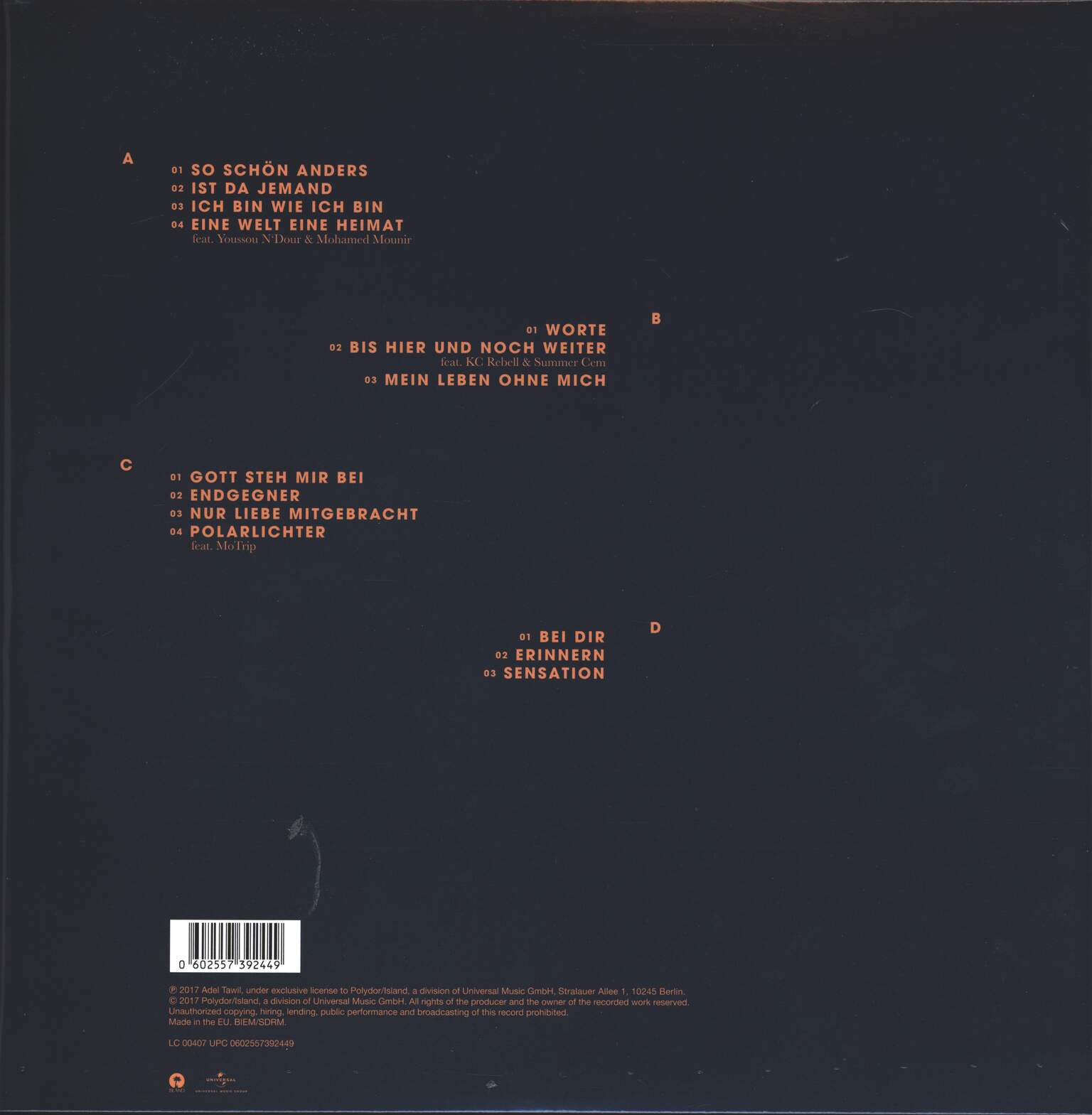 Adel Tawil: So Schön Anders, 2×LP (Vinyl)
