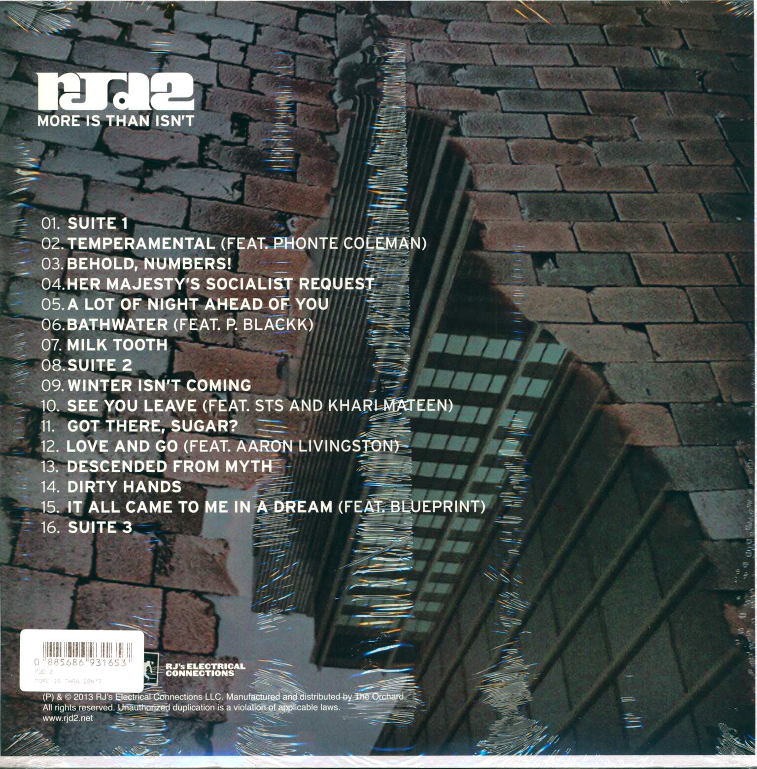 Rjd2: More Is Than Isn't, 2×LP (Vinyl)