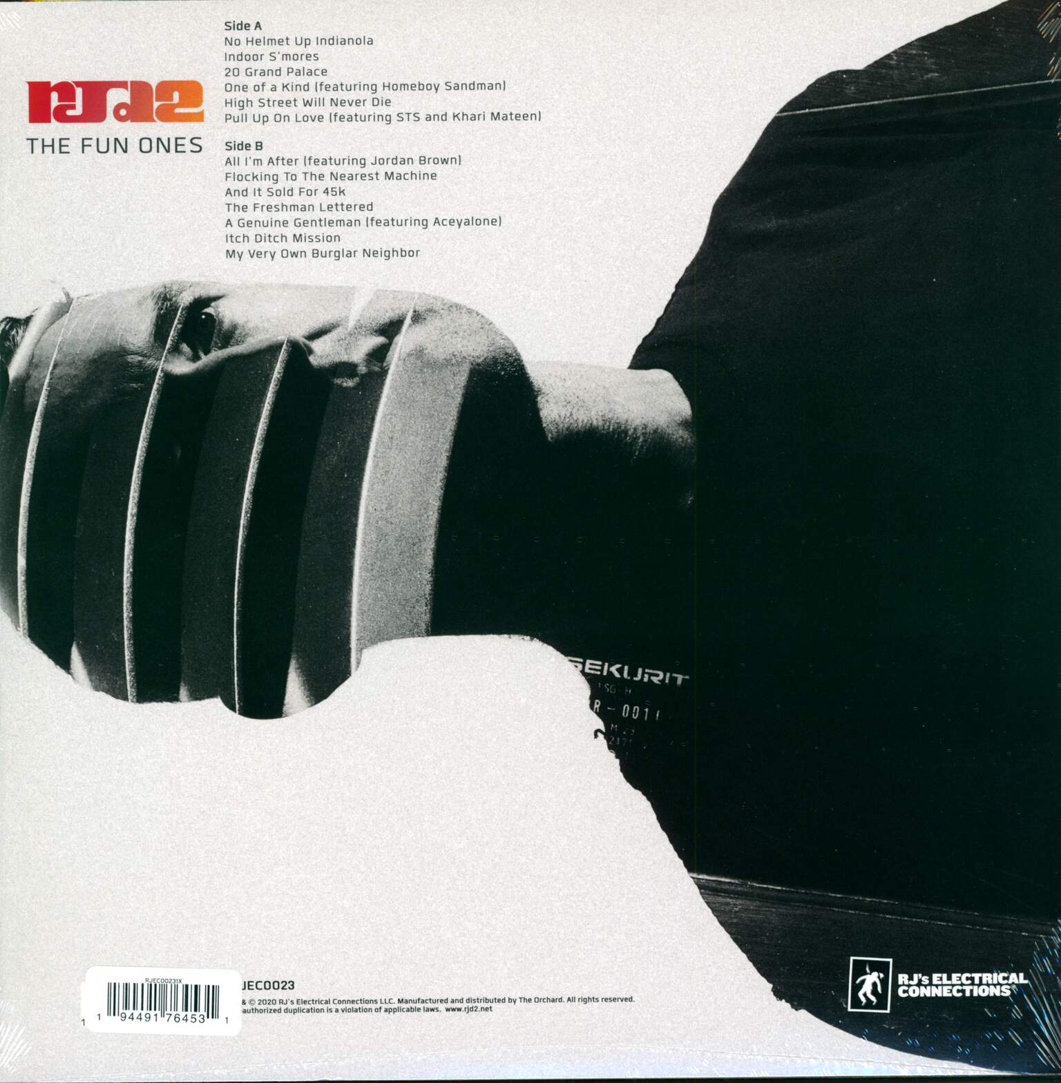 Rjd2: The Fun Ones, LP (Vinyl)