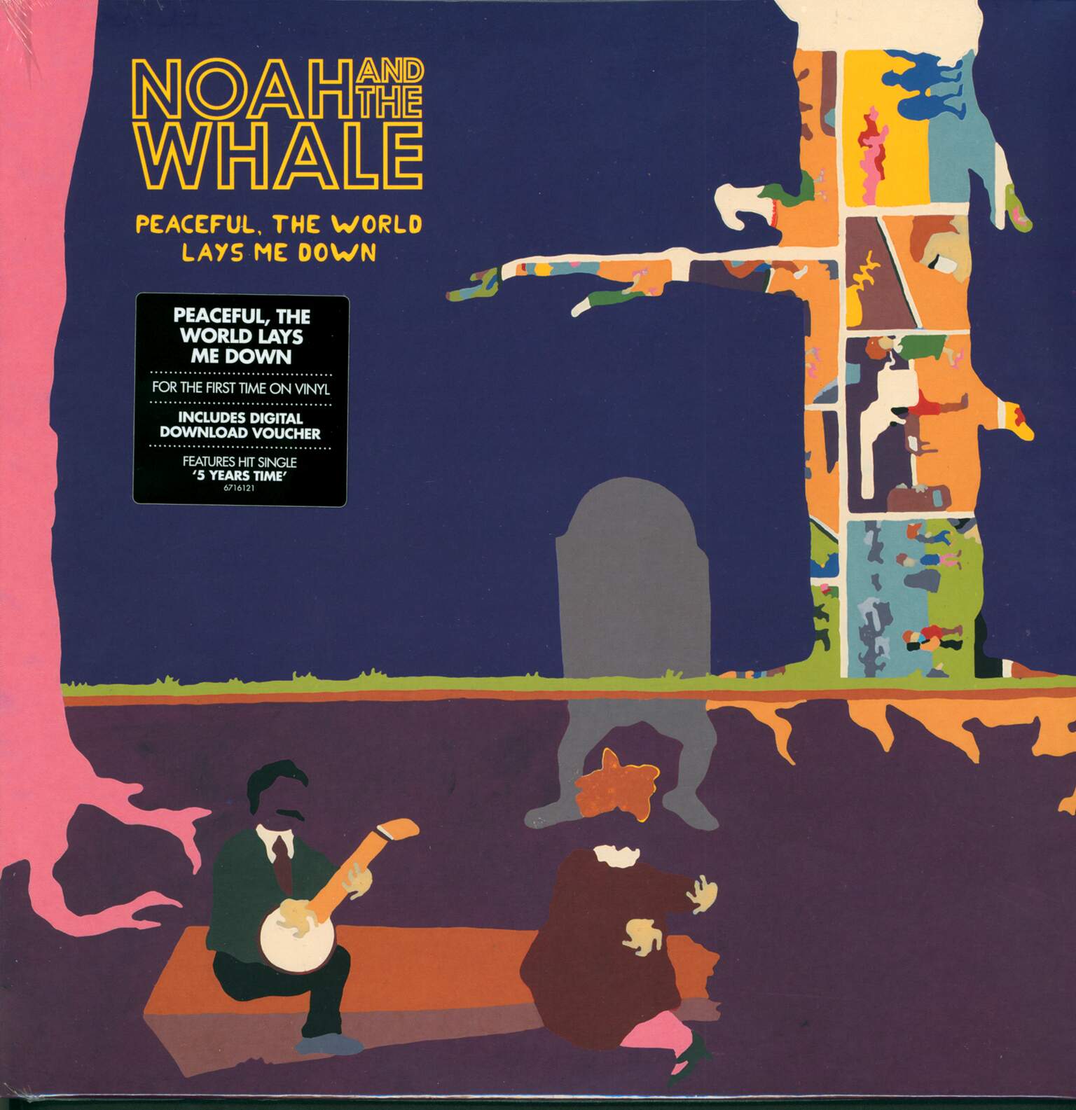 Noah And The Whale: Peaceful, The World Lays Me Down, LP (Vinyl)