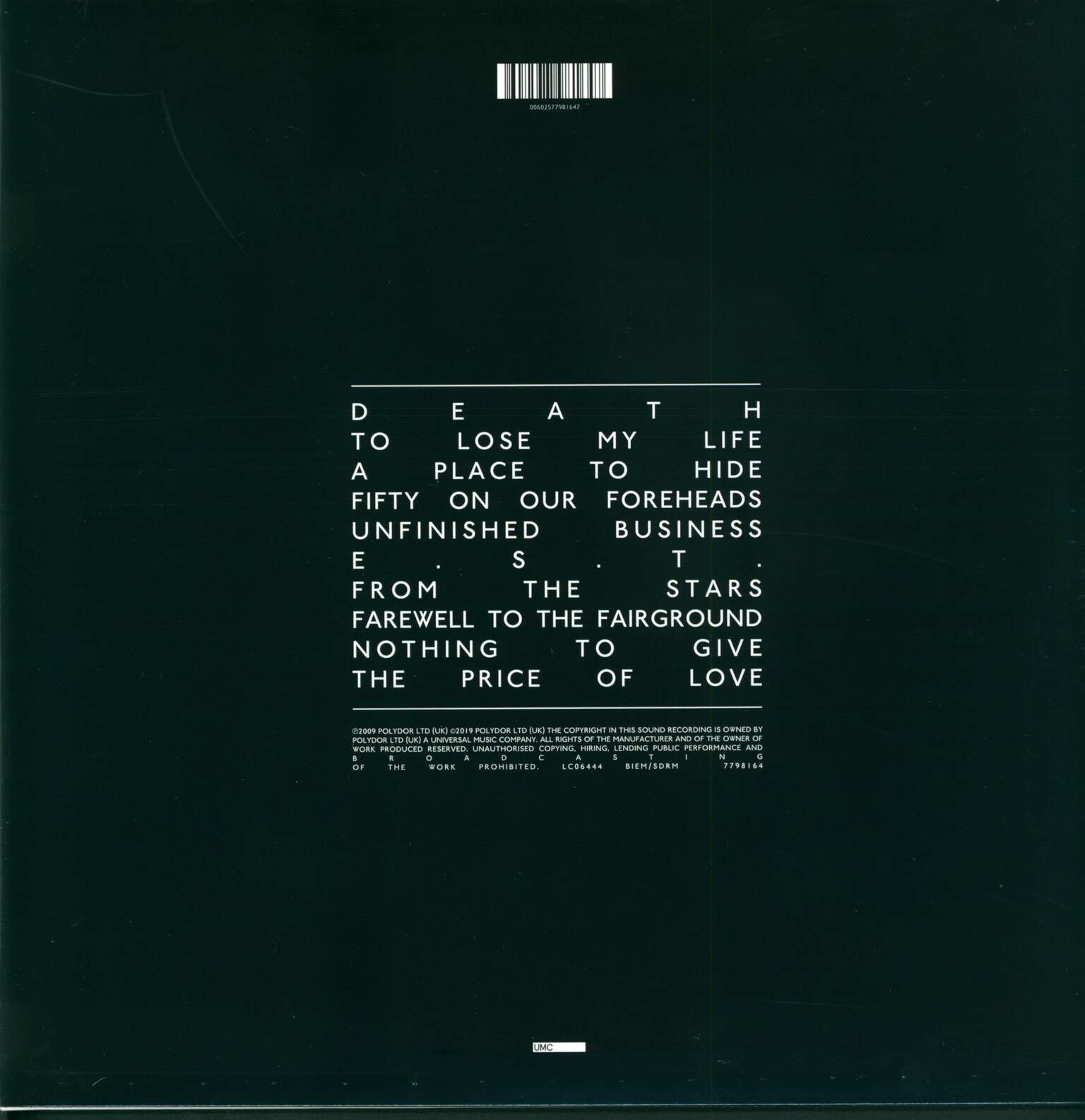 White Lies: To Lose My Life..., LP (Vinyl)