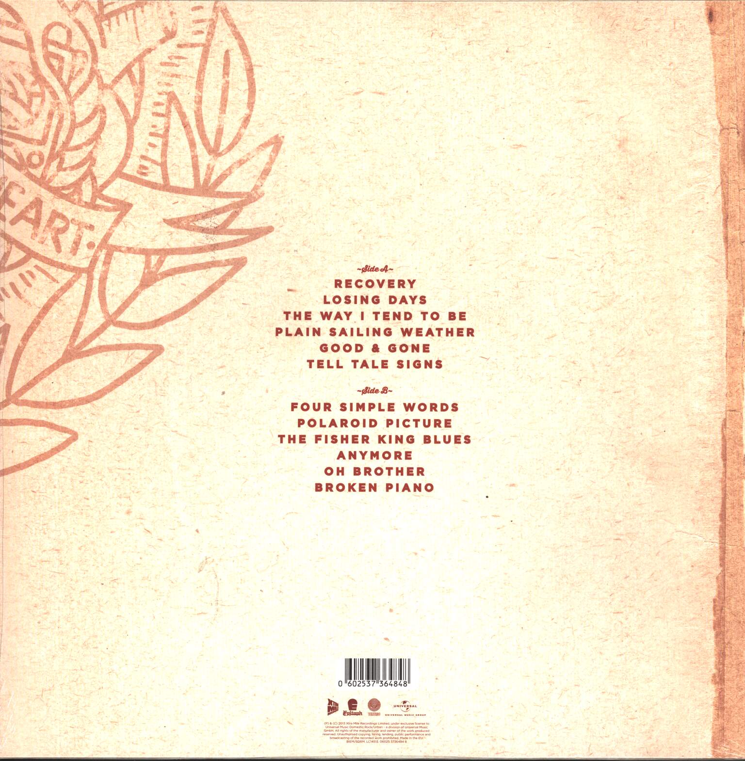 Frank Turner: Tape Deck Heart, LP (Vinyl)