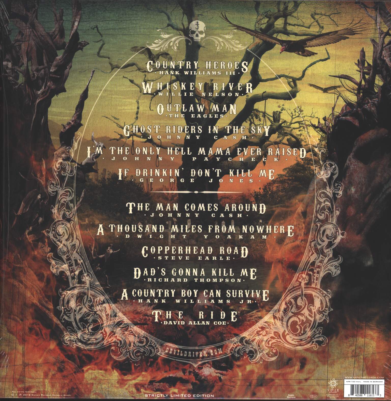 DevilDriver: Outlaws 'Til The End, Vol. 1, LP (Vinyl)