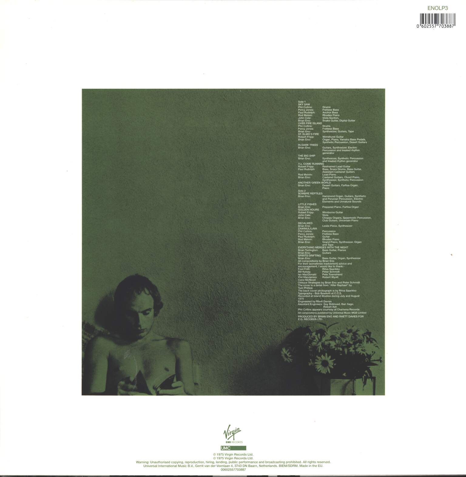 Brian Eno: Another Green World, LP (Vinyl)