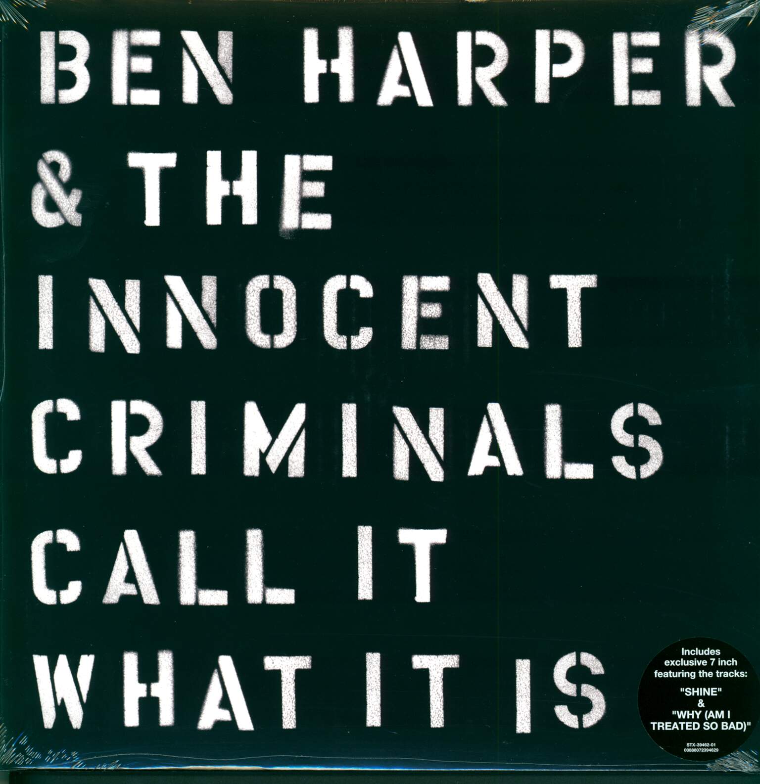 Ben Harper & The Innocent Criminals: Call It What It Is, LP (Vinyl)