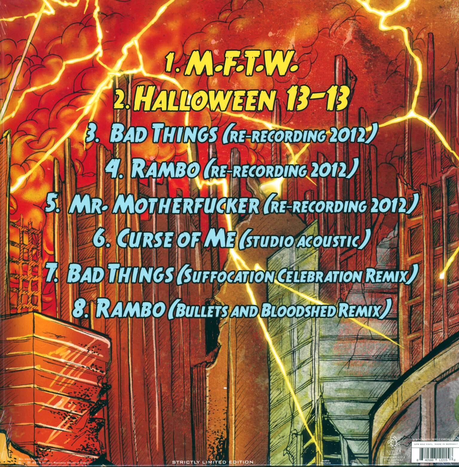 Wednesday 13: Spook & Destroy, LP (Vinyl)