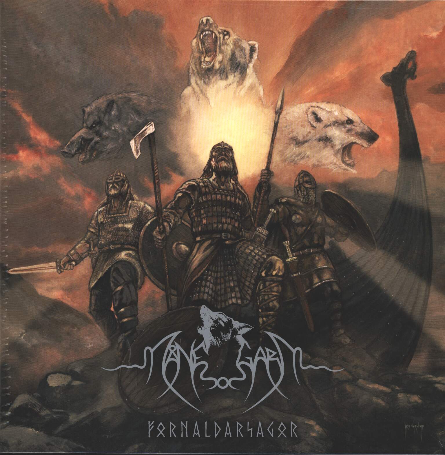 Månegarm: Fornaldarsagor, LP (Vinyl)