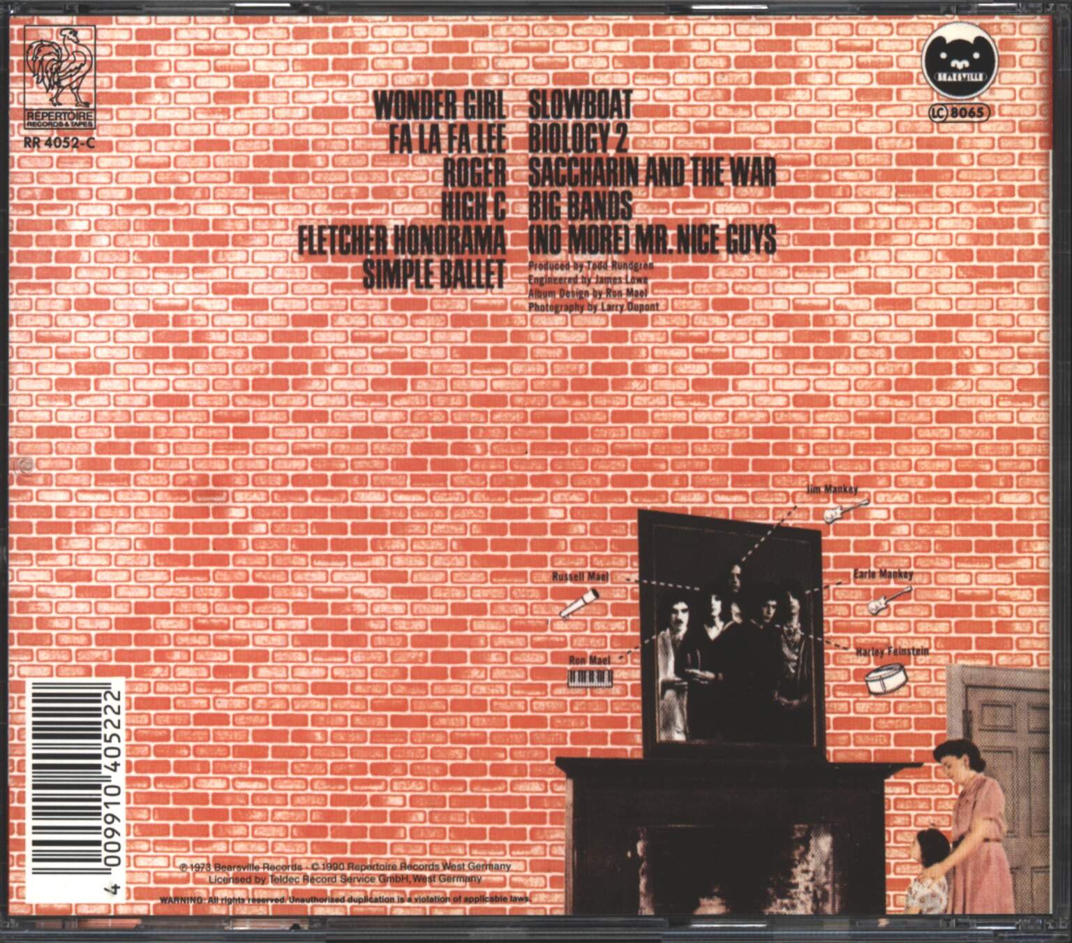 Sparks: Sparks, CD