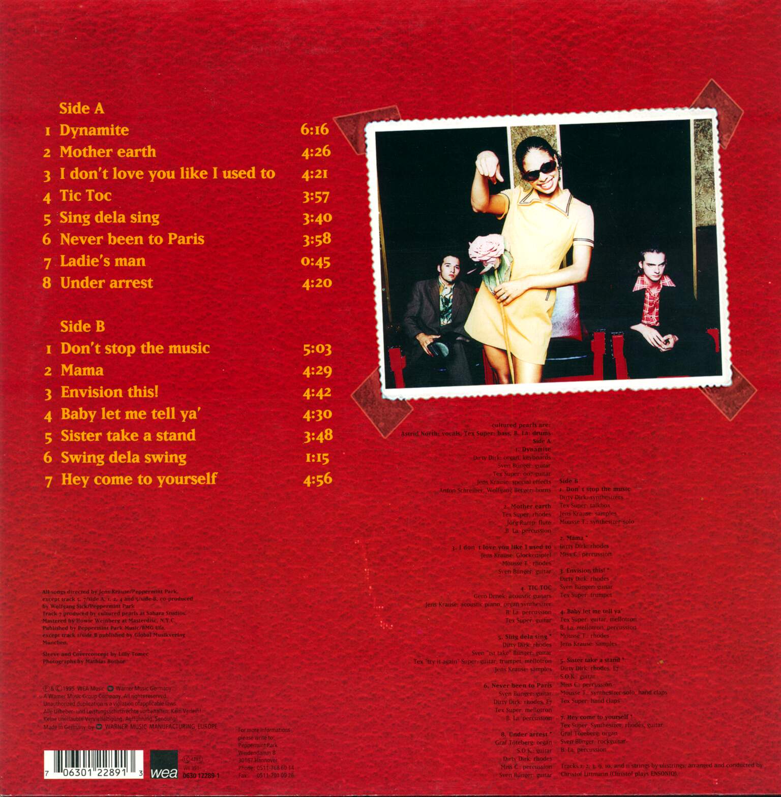 Cultured Pearls: Sing Dela Sing, LP (Vinyl)