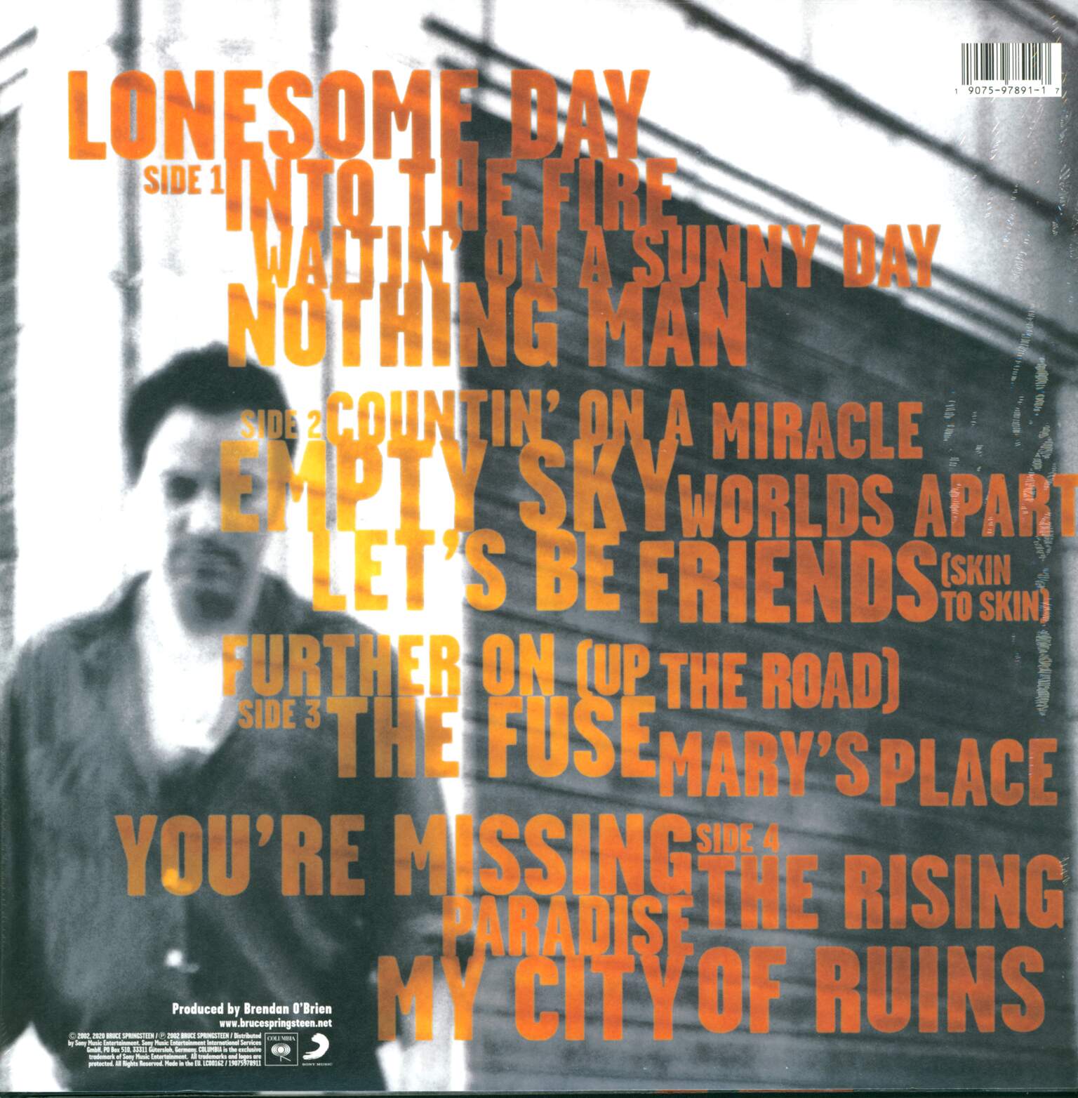 Bruce Springsteen: The Rising, 2×LP (Vinyl)