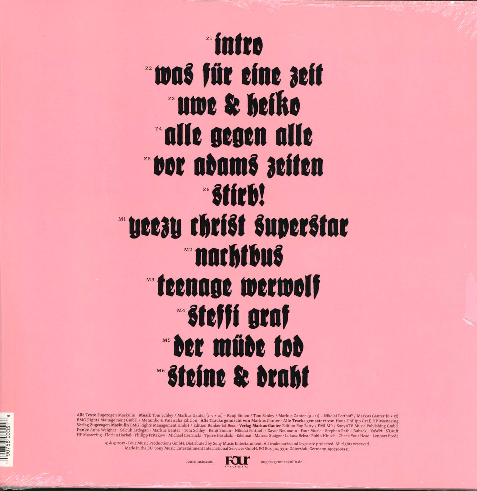 Zugezogen Maskulin: Alle Gegen Alle, LP (Vinyl)