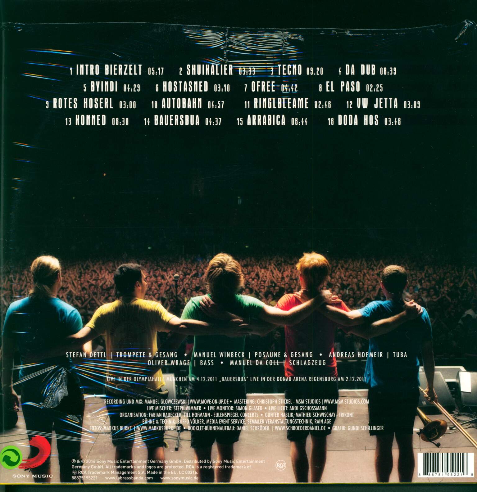 Labrassbanda: Live - Olympiahalle München, 2×LP (Vinyl)