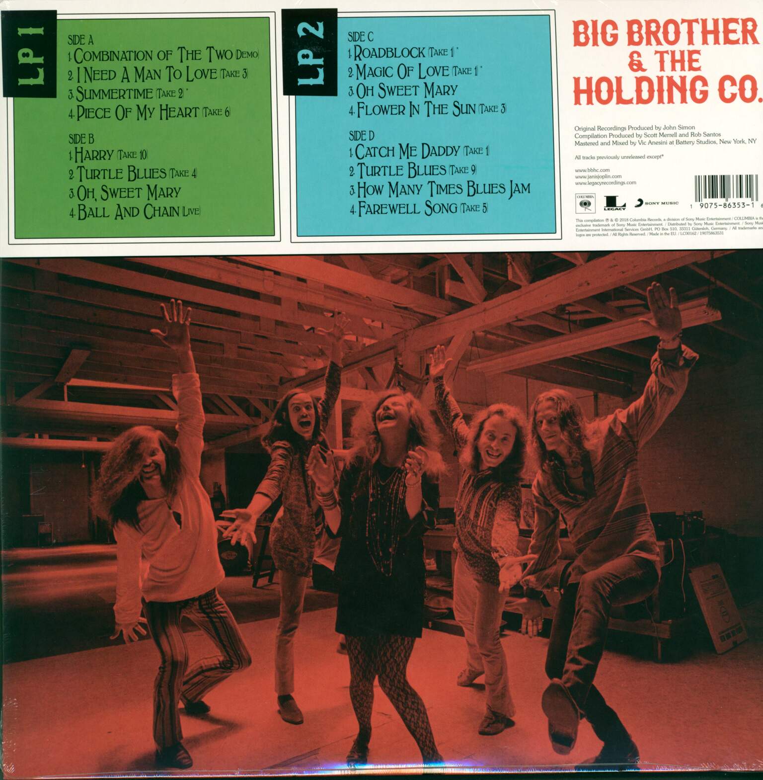 Big Brother & The Holding Company: Sex, Dope & Cheap Thrills, 2×LP (Vinyl)