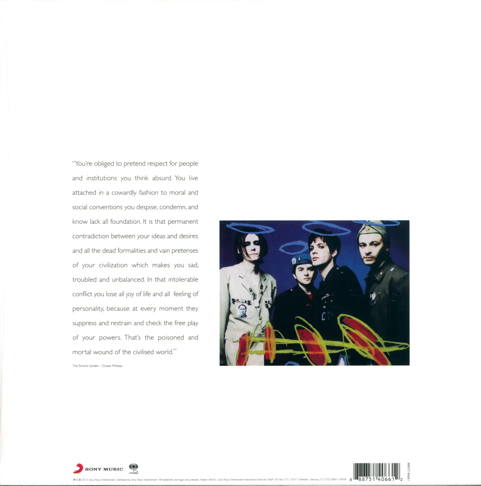 Manic Street Preachers: The Holy Bible, LP (Vinyl)