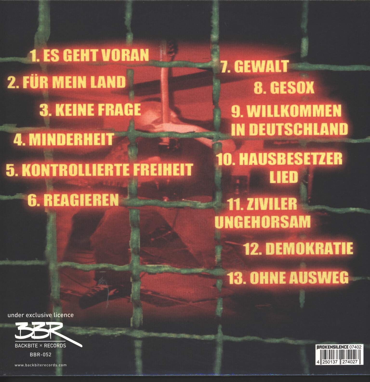 Fahnenflucht: Beissreflex, LP (Vinyl)