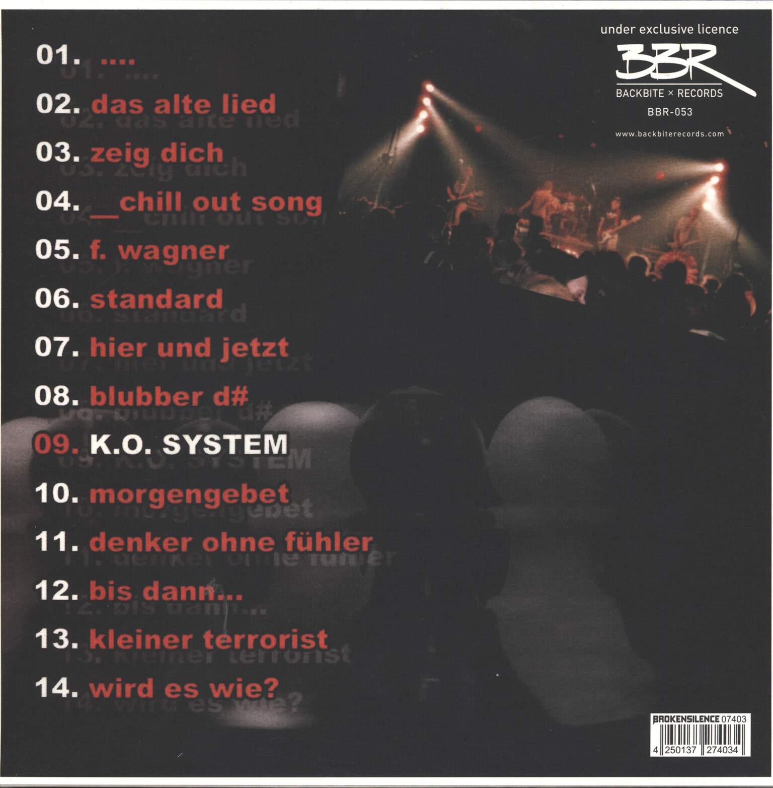 Fahnenflucht: K.O. System, LP (Vinyl)