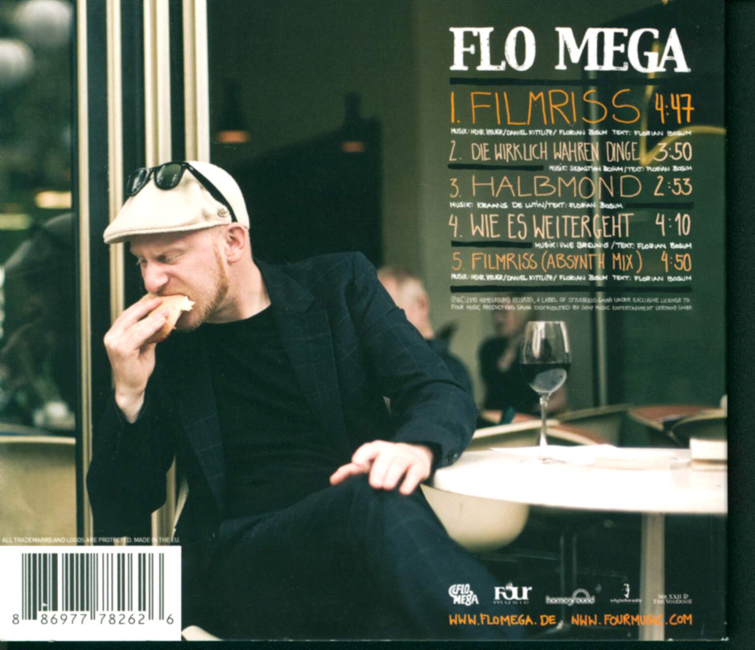 Flomega: Filmriss, Mini CD