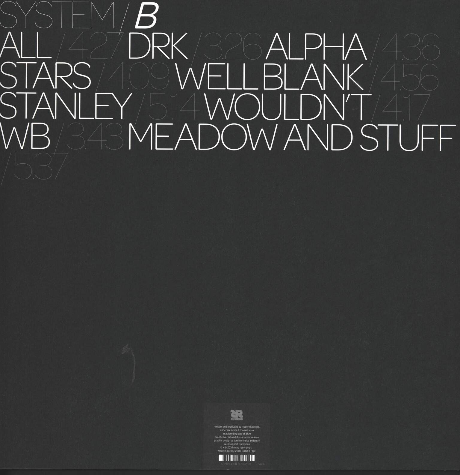 System!: B, LP (Vinyl)