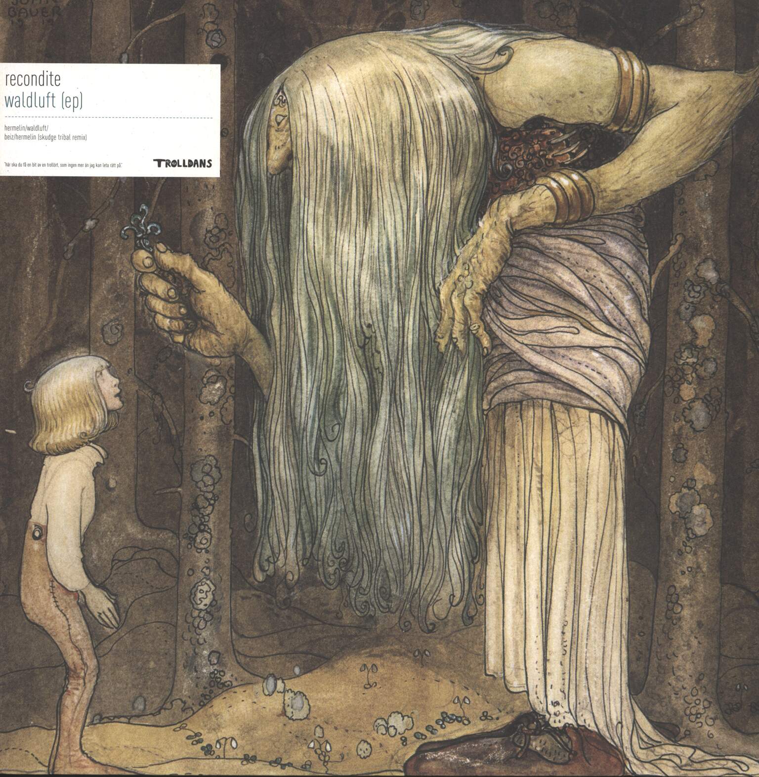 Recondite: Waldluft, 12" Maxi Single (Vinyl)