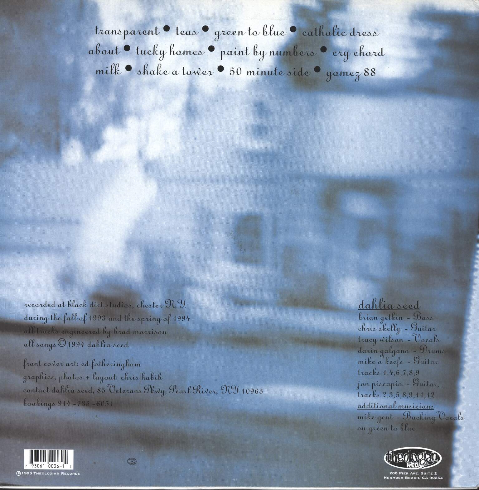 Dahlia Seed: Valentine Kid's Litter, LP (Vinyl)