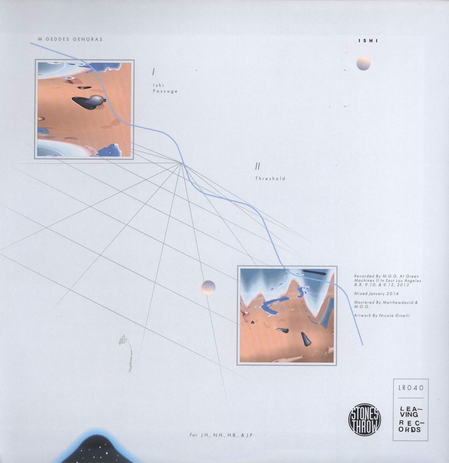 M. Geddes Gengras: Ishi, LP (Vinyl)