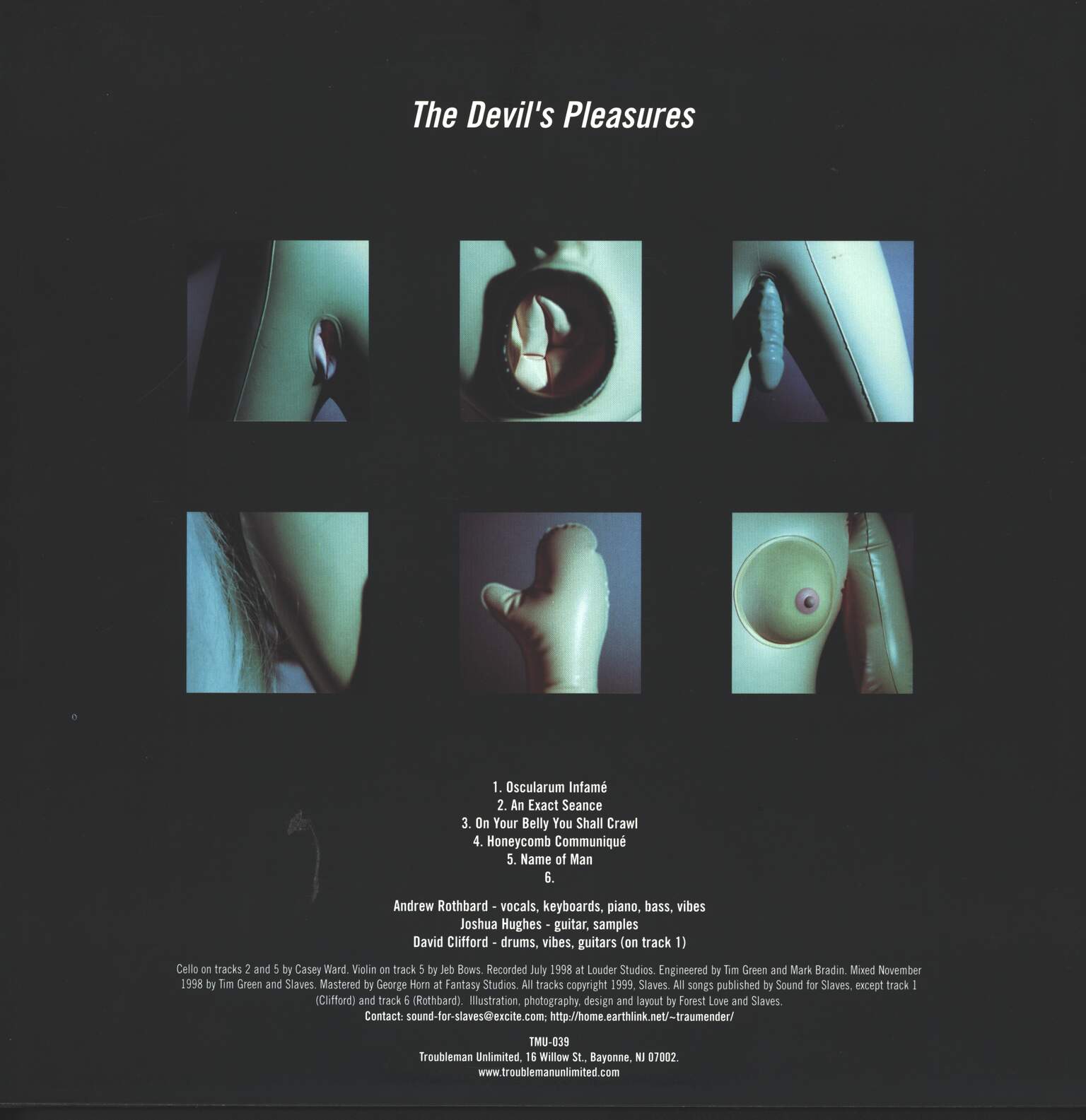 Slaves: The Devil's Pleasures, 12" Maxi Single (Vinyl)