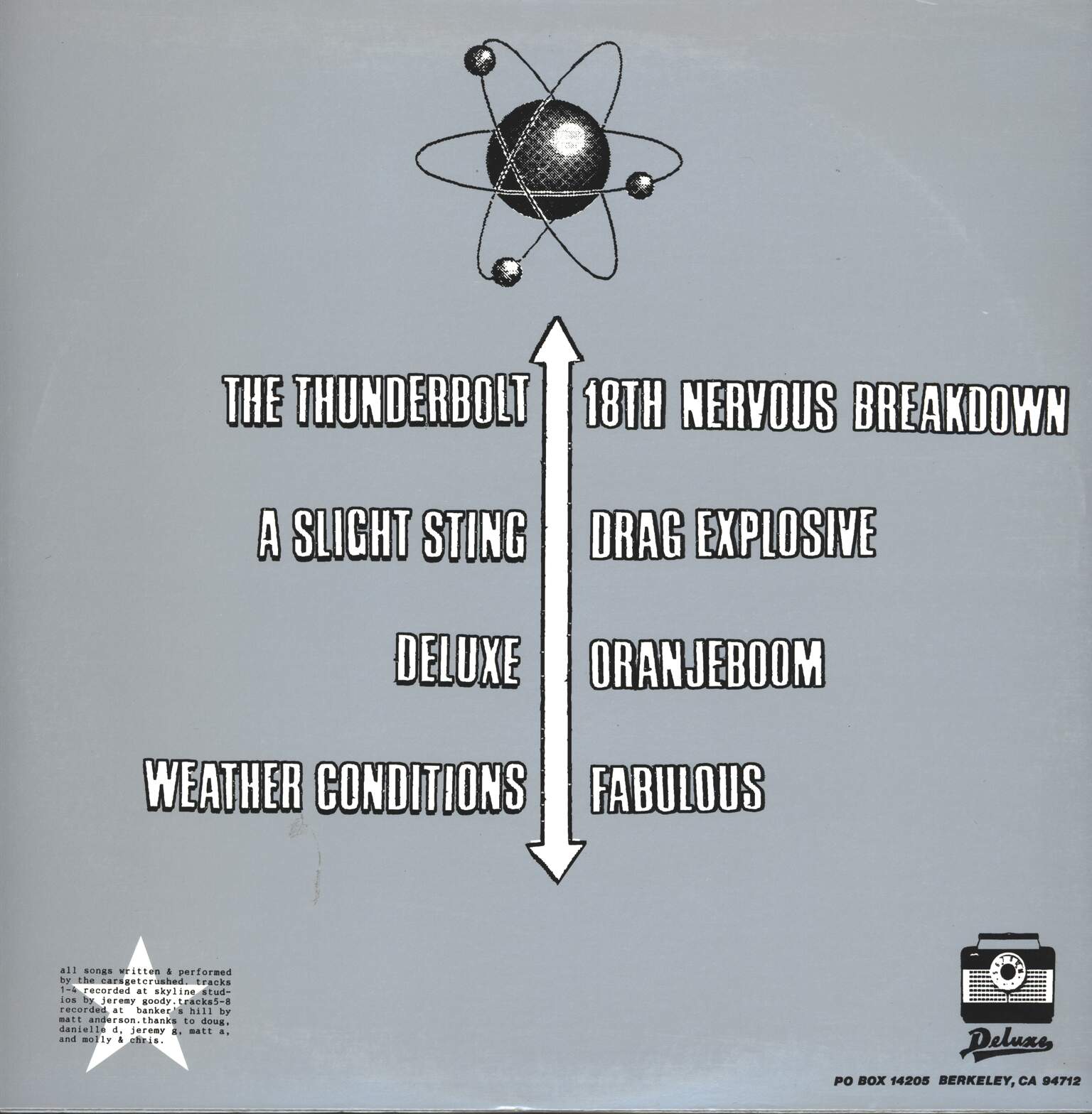 Cars Get Crushed: Drag Explosive, LP (Vinyl)