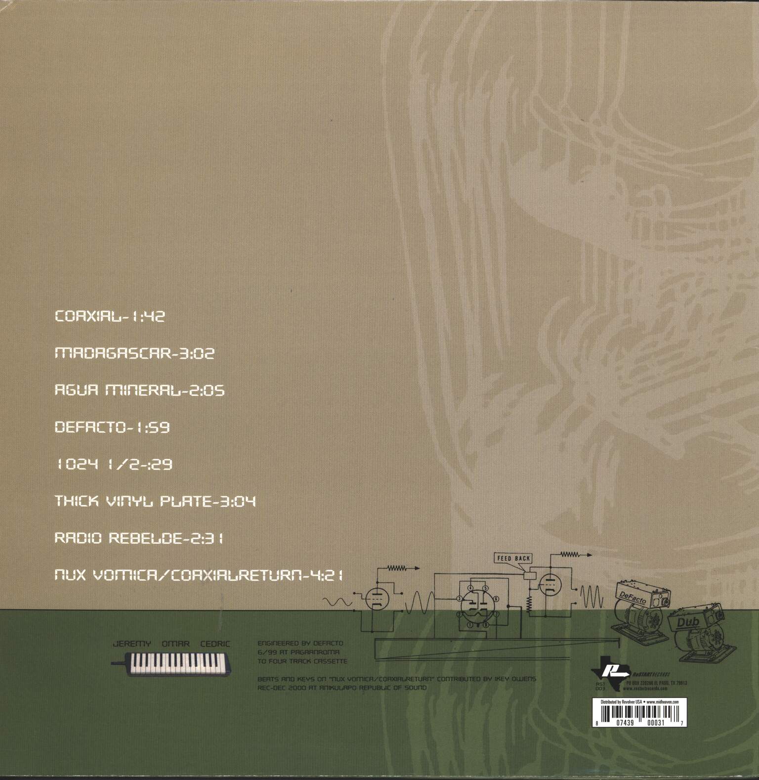 De Facto: How Do You Dub? You Fight For Dub. You Plug Dub In., LP (Vinyl)