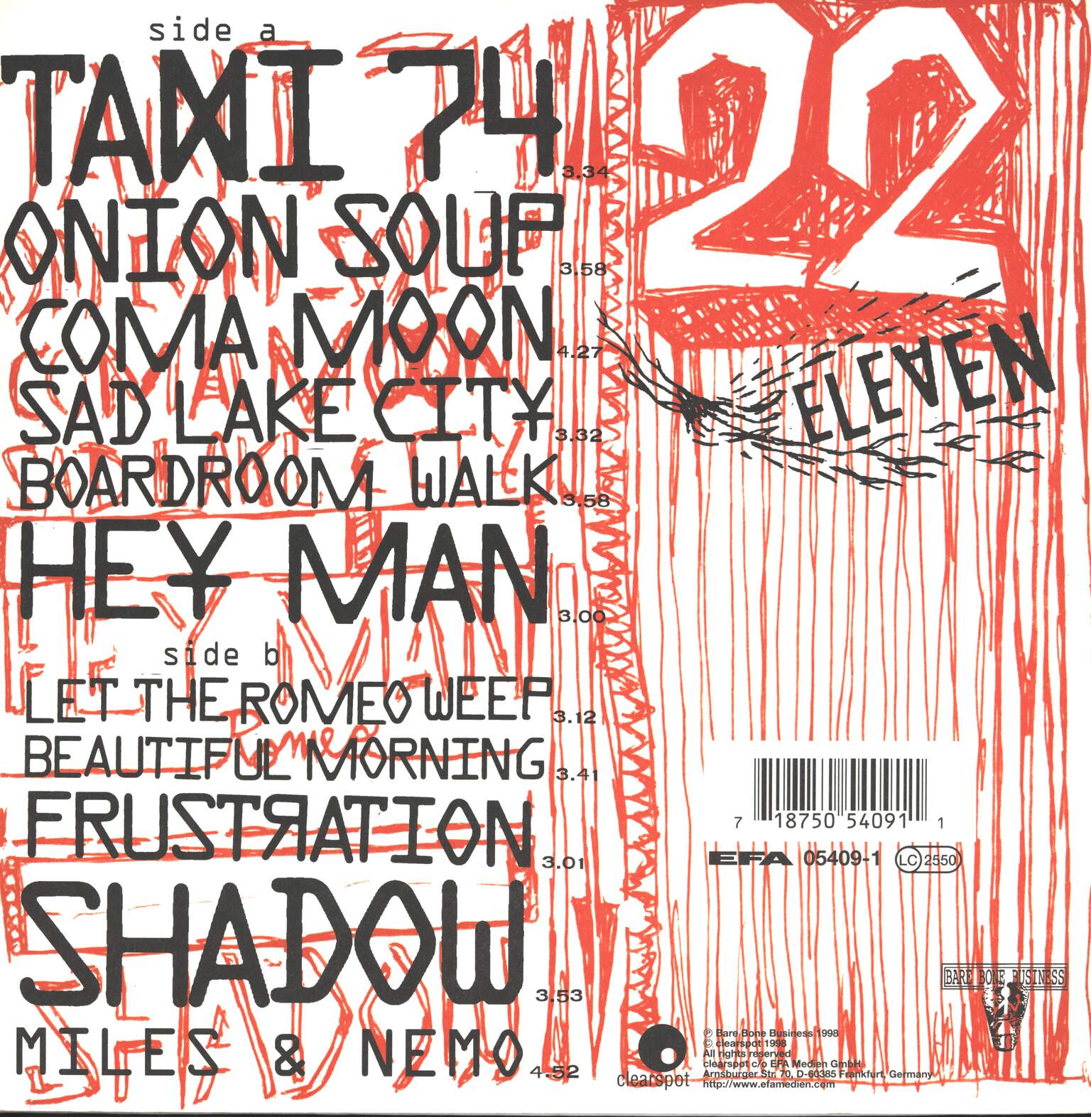 22 Pistepirkko: Eleven, LP (Vinyl)