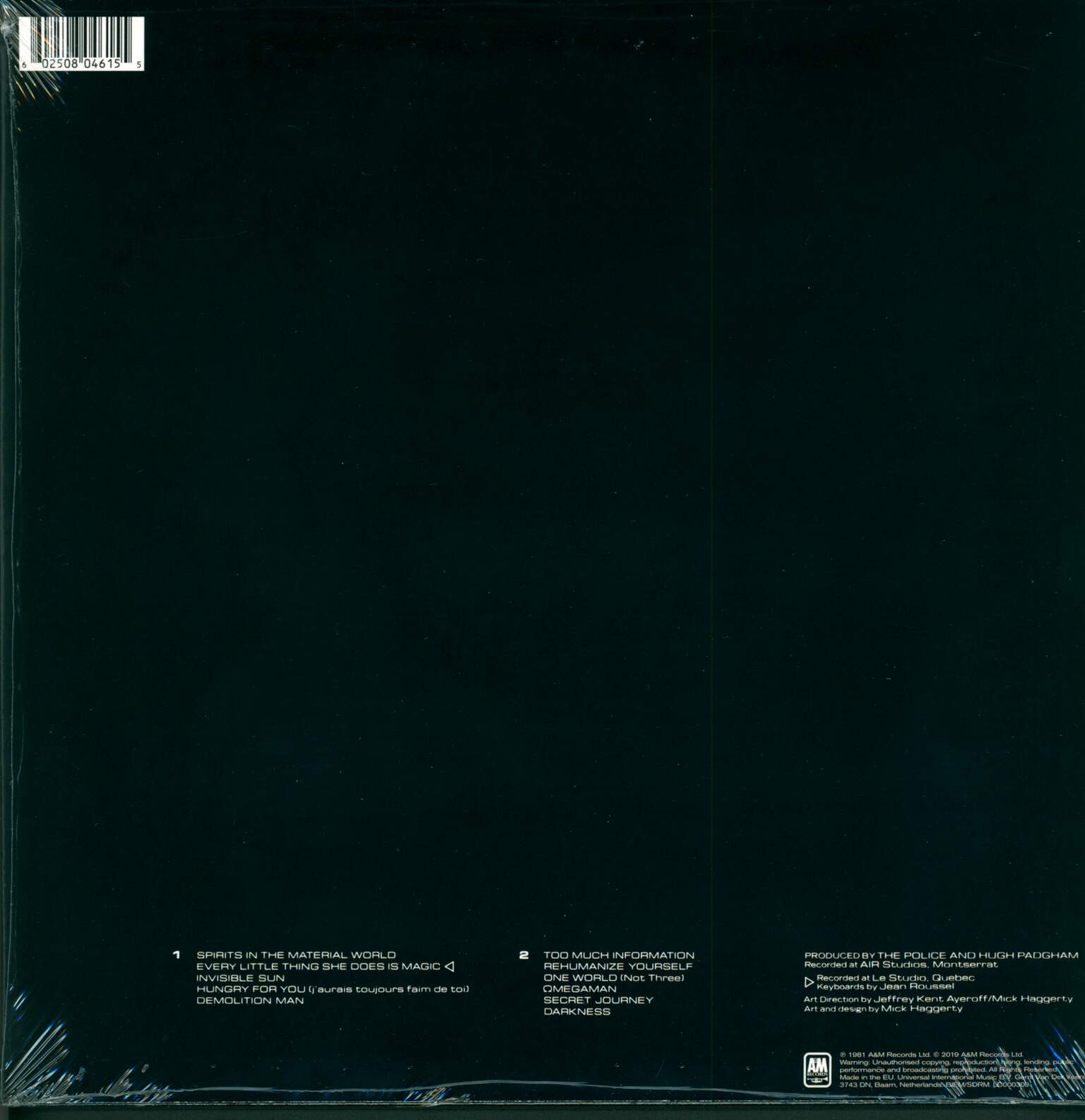 The Police: Ghost In The Machine, LP (Vinyl)