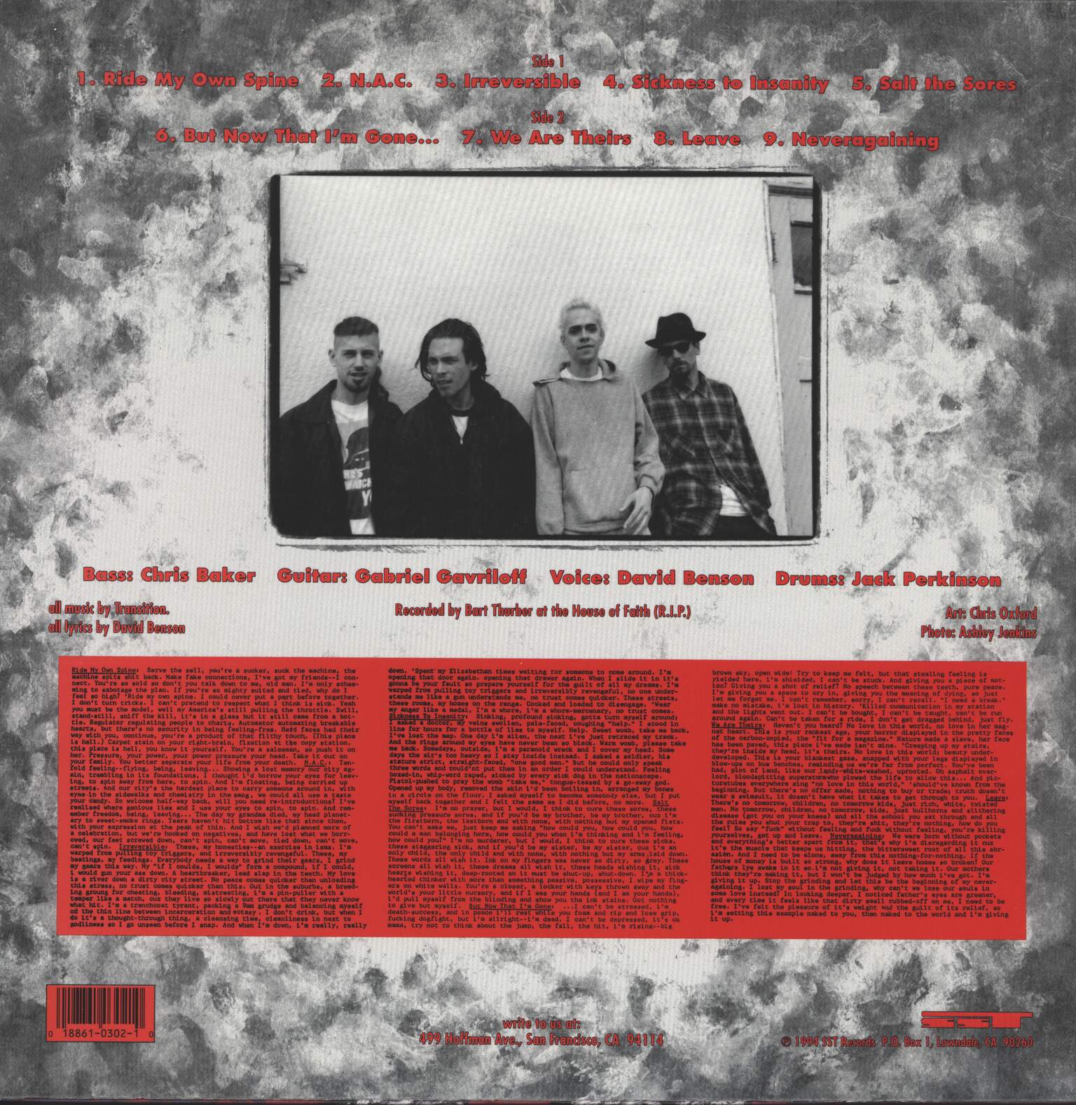 Transition: Spine, LP (Vinyl)