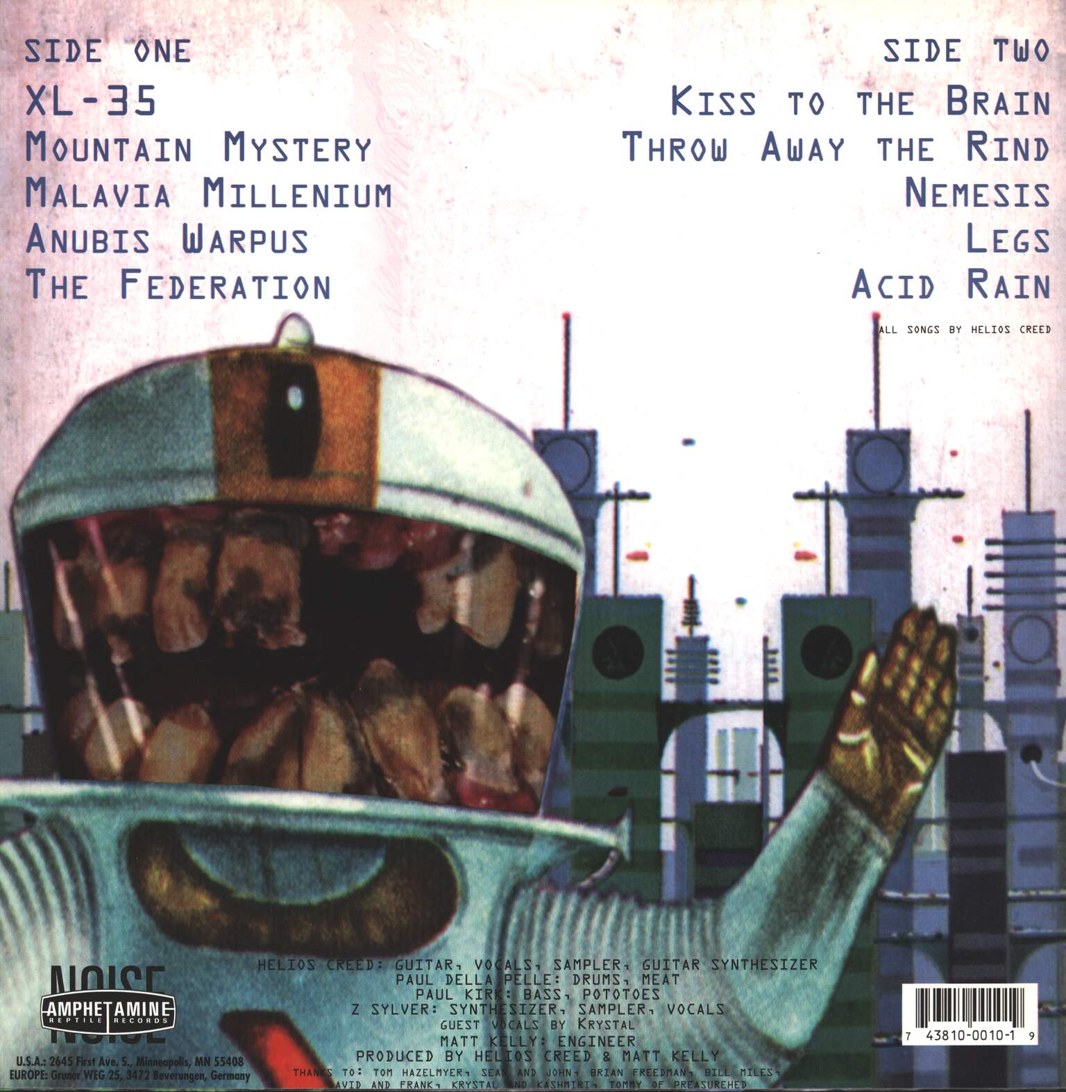 Helios Creed: Kiss To The Brain, LP (Vinyl)