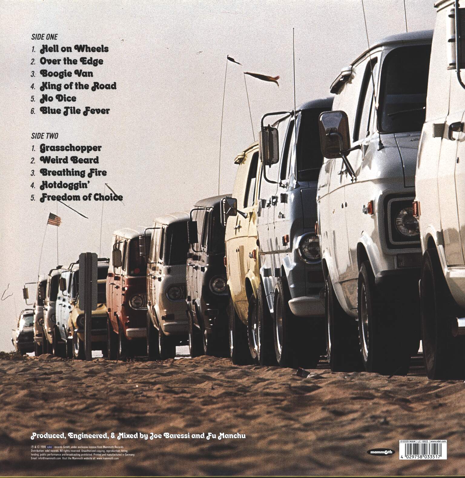 Fu Manchu: King Of The Road, LP (Vinyl)