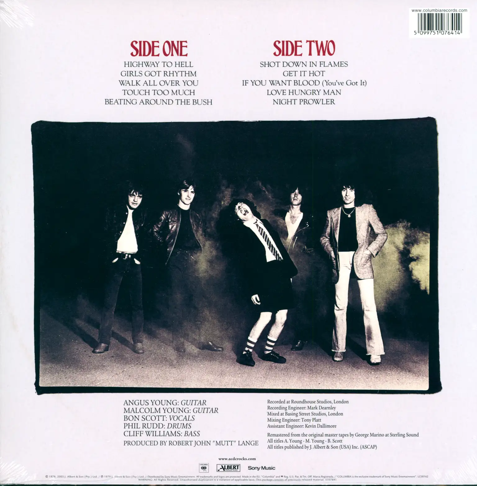AC/DC: Highway To Hell, LP (Vinyl)