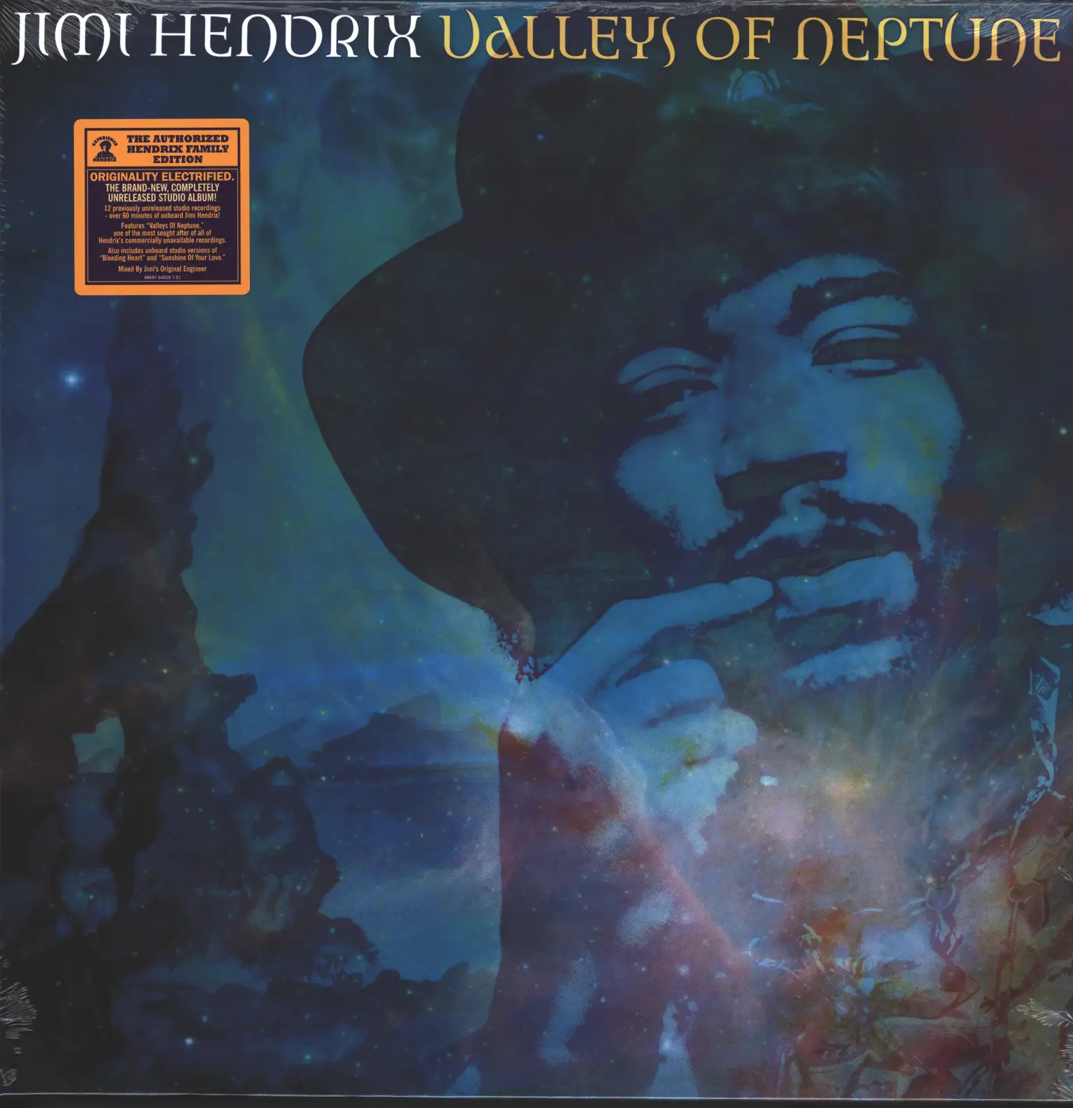 Jimi Hendrix: Valleys Of Neptune, 2×LP (Vinyl)