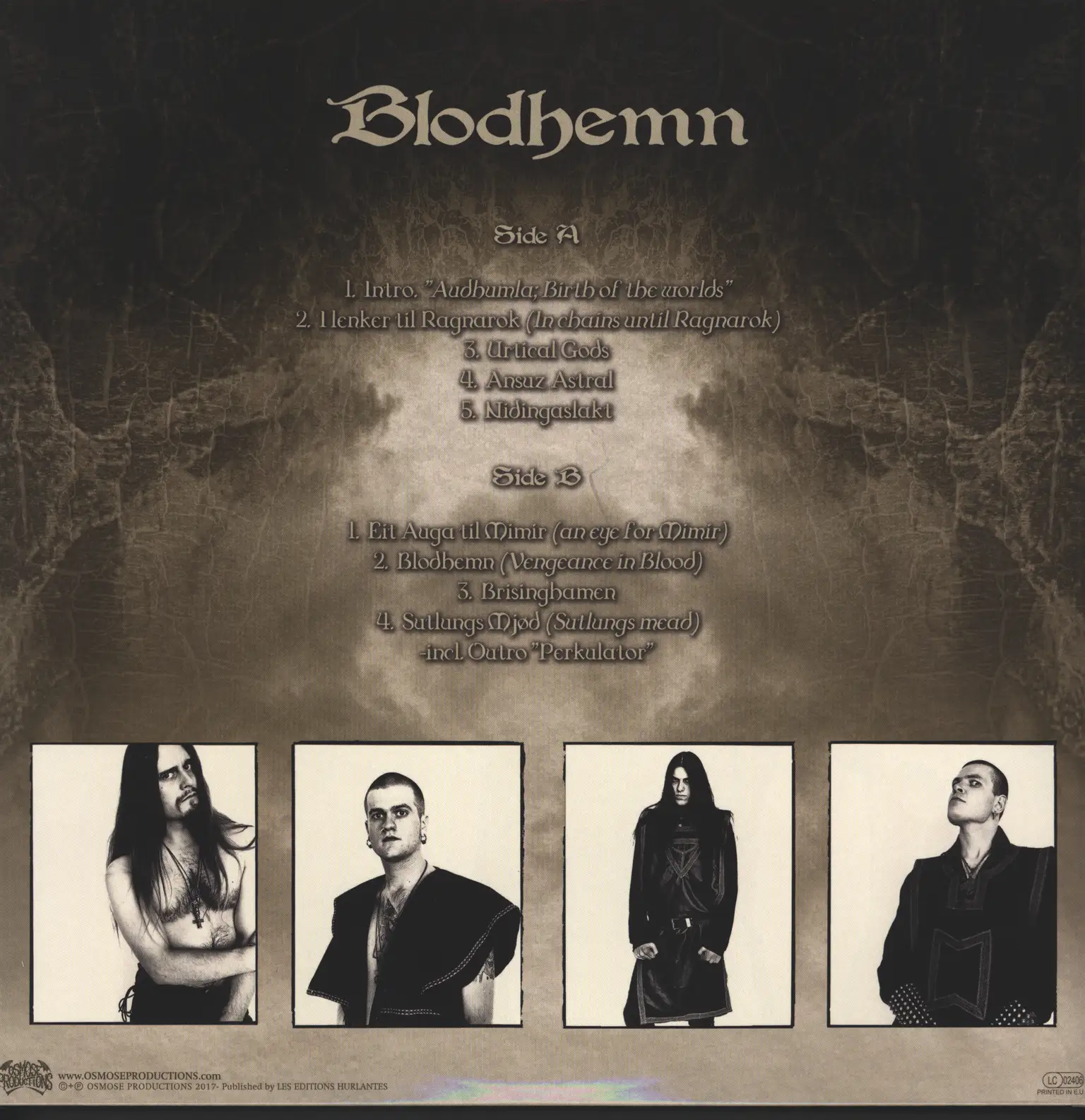 Enslaved: Blodhemn, LP (Vinyl)