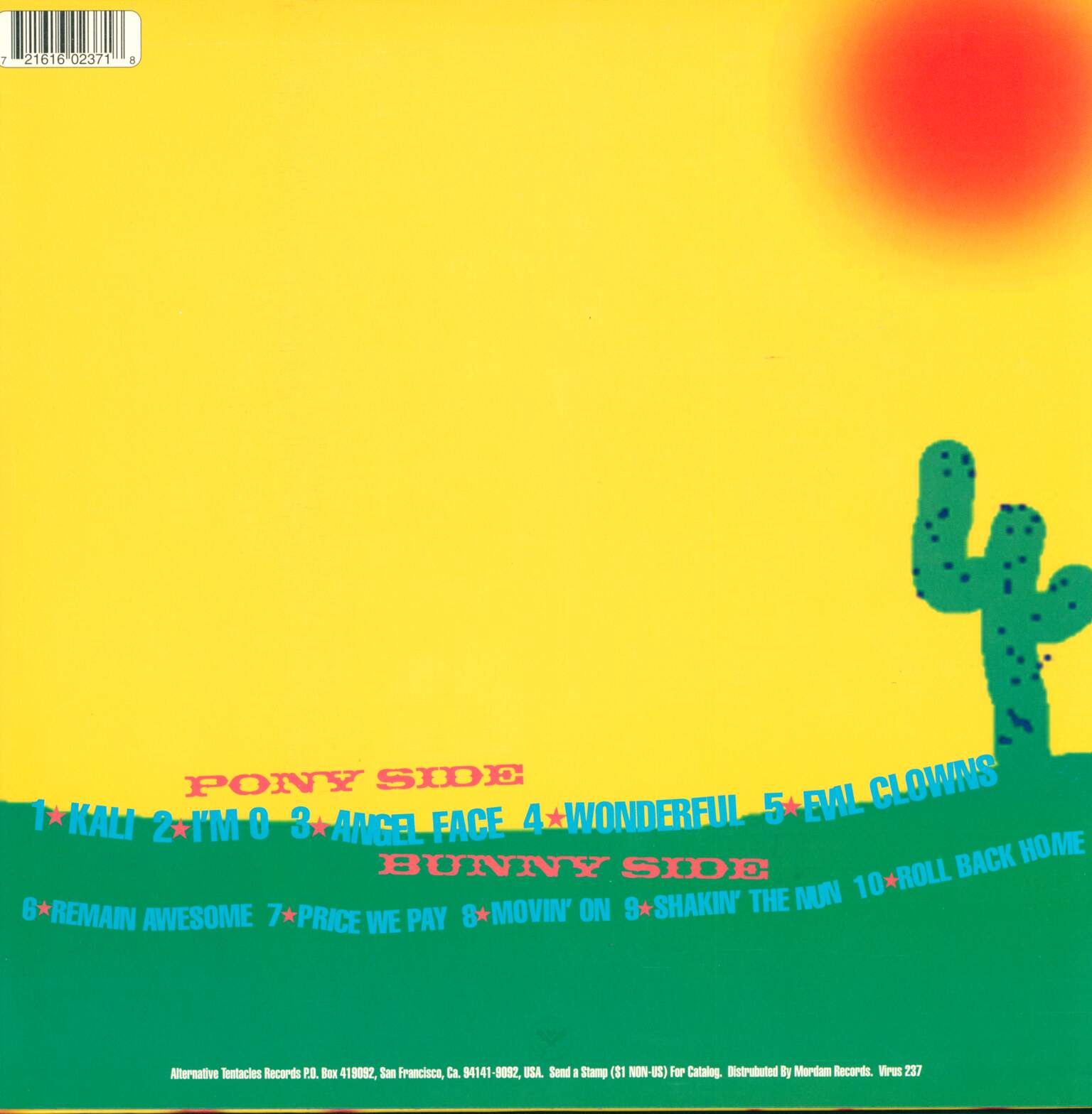 Black Kali Ma: You Ride The Pony (I'll Be The Bunny), LP (Vinyl)